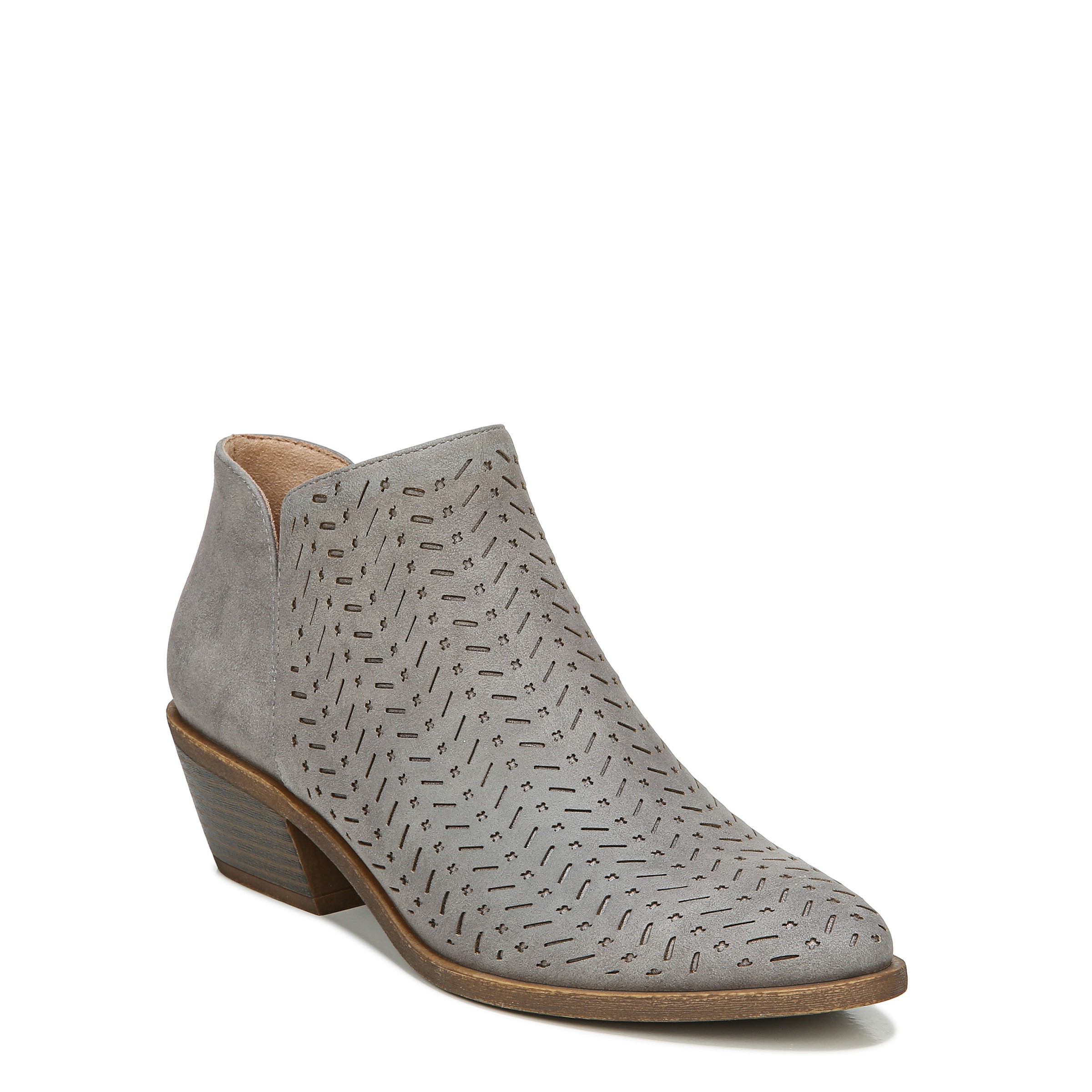 Grey 2024 perforated booties