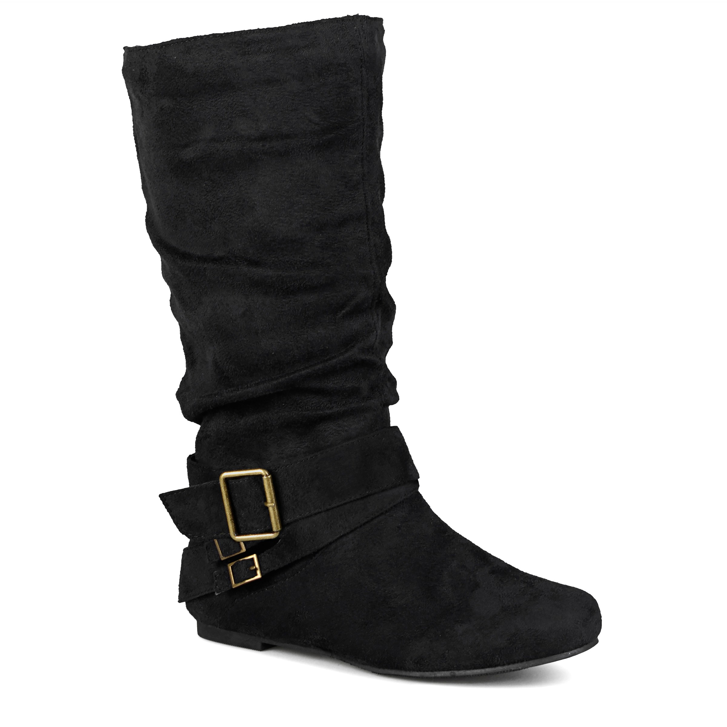 Shock & AWE Women's Slouchy Rhinestone Boots