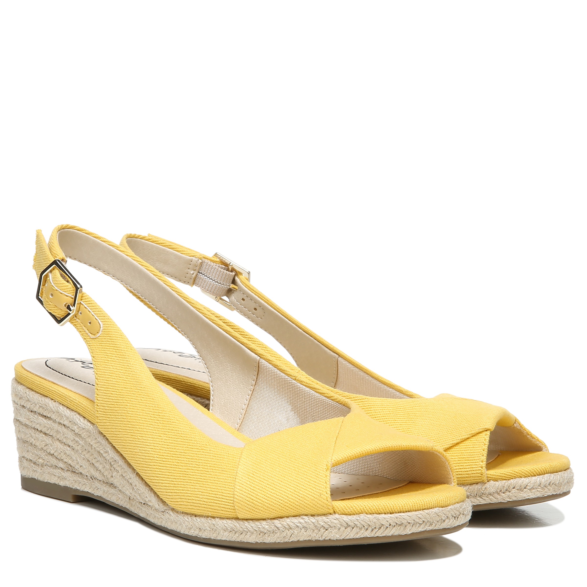 Lifestride socialite clearance espadrille wedge sandal