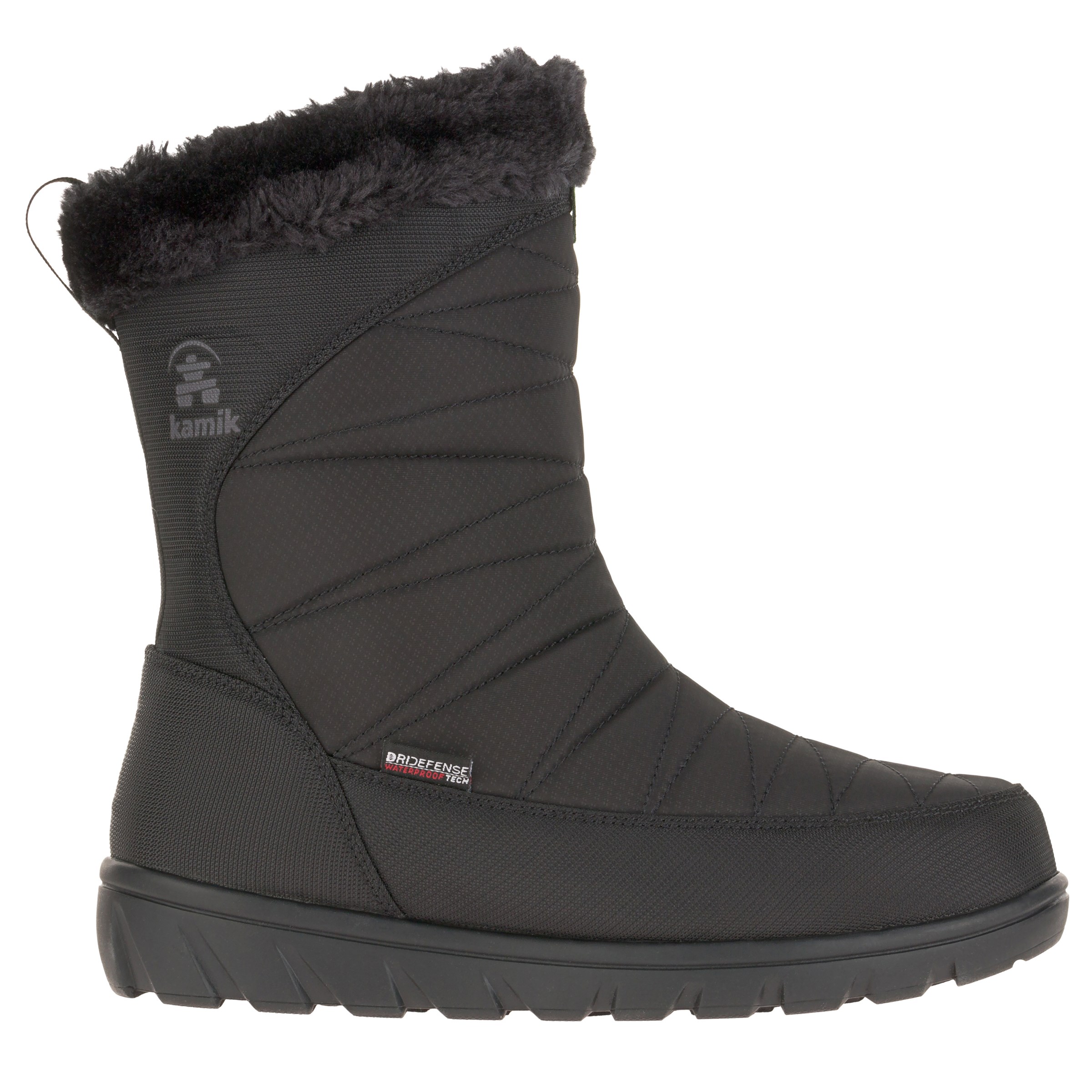 Kamik Women's Hannah Zip Wide Waterproof Winter Boot | Famous Footwear