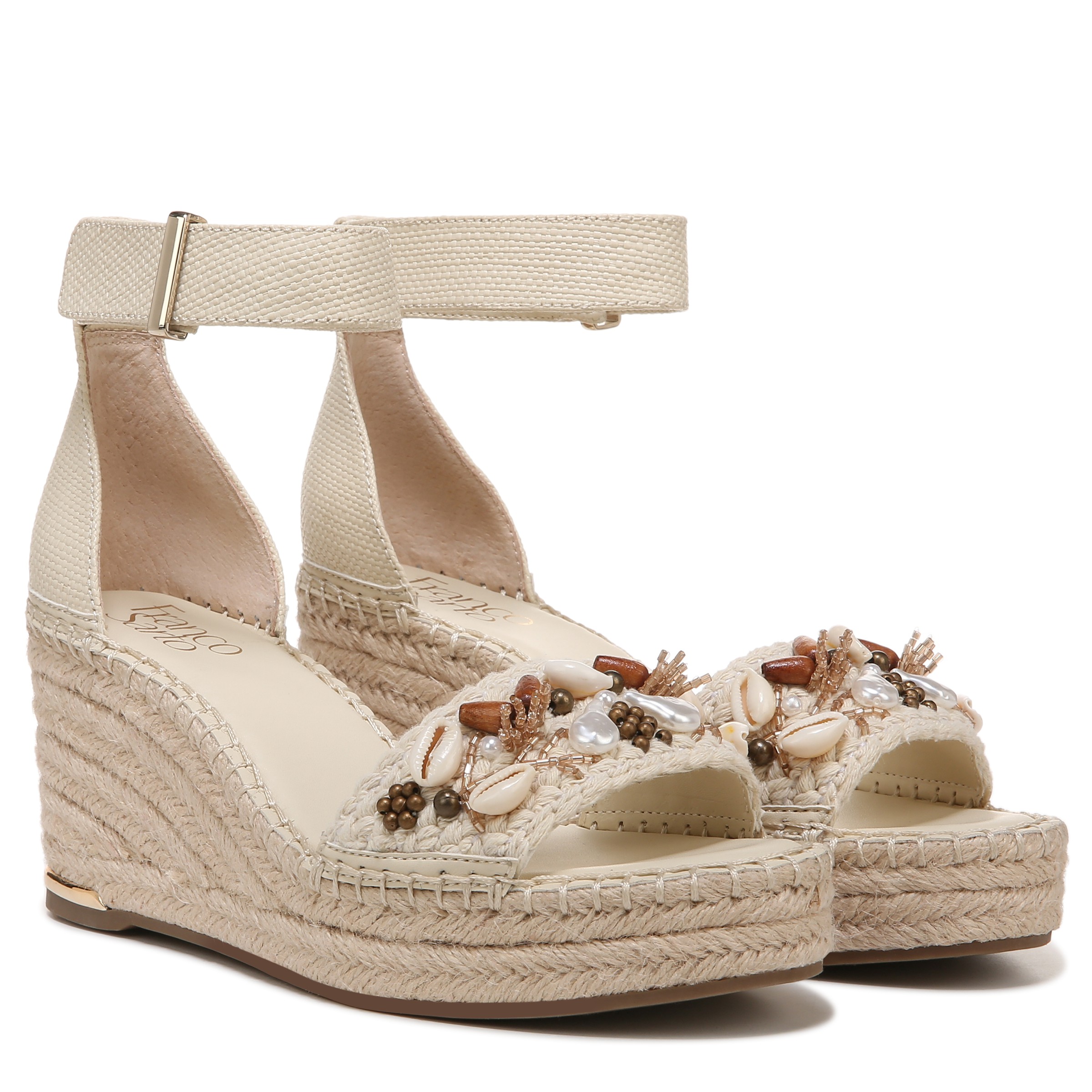 Women's Clemens Shell Espadrille Wedge Sandal