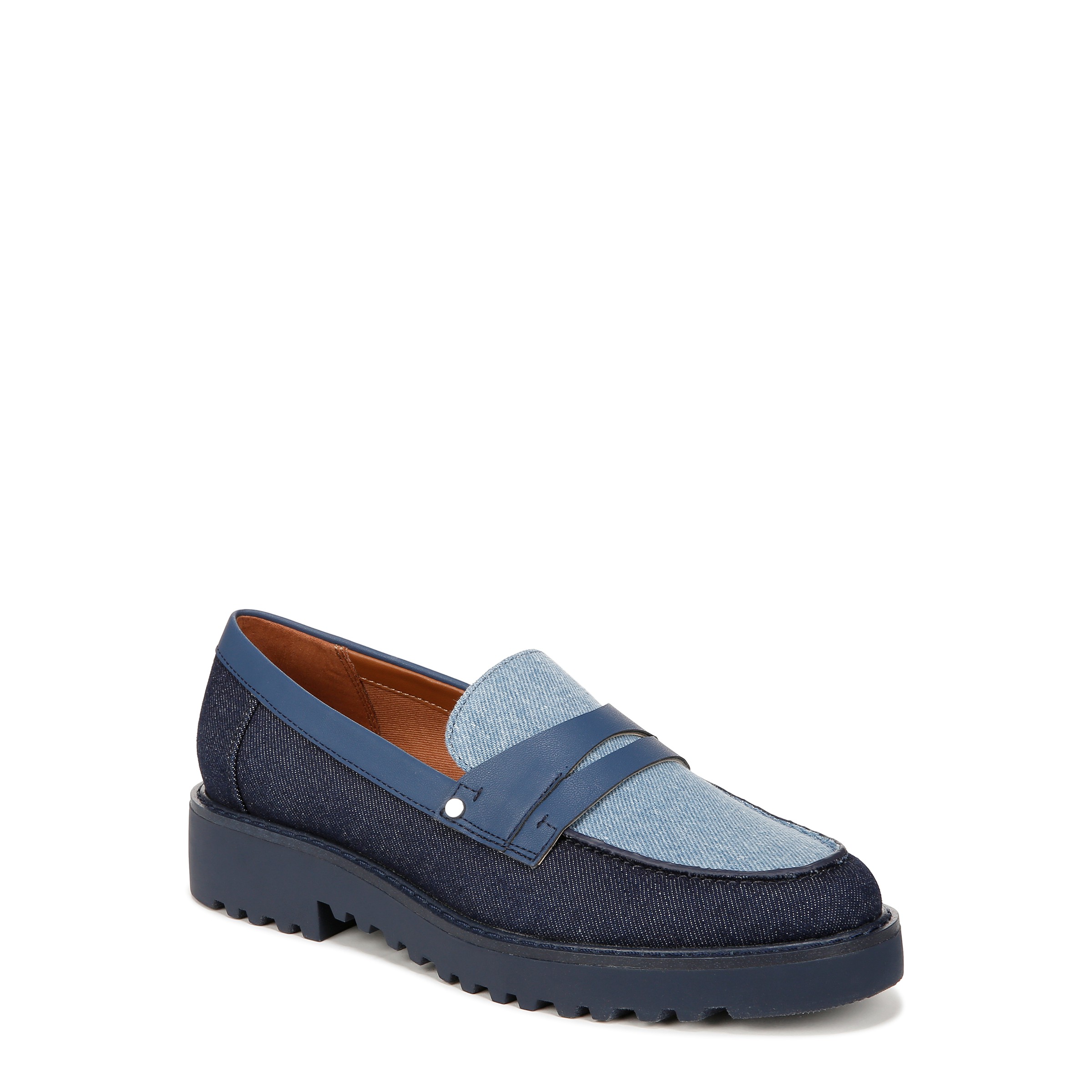 Franco sarto navy blue on sale loafers