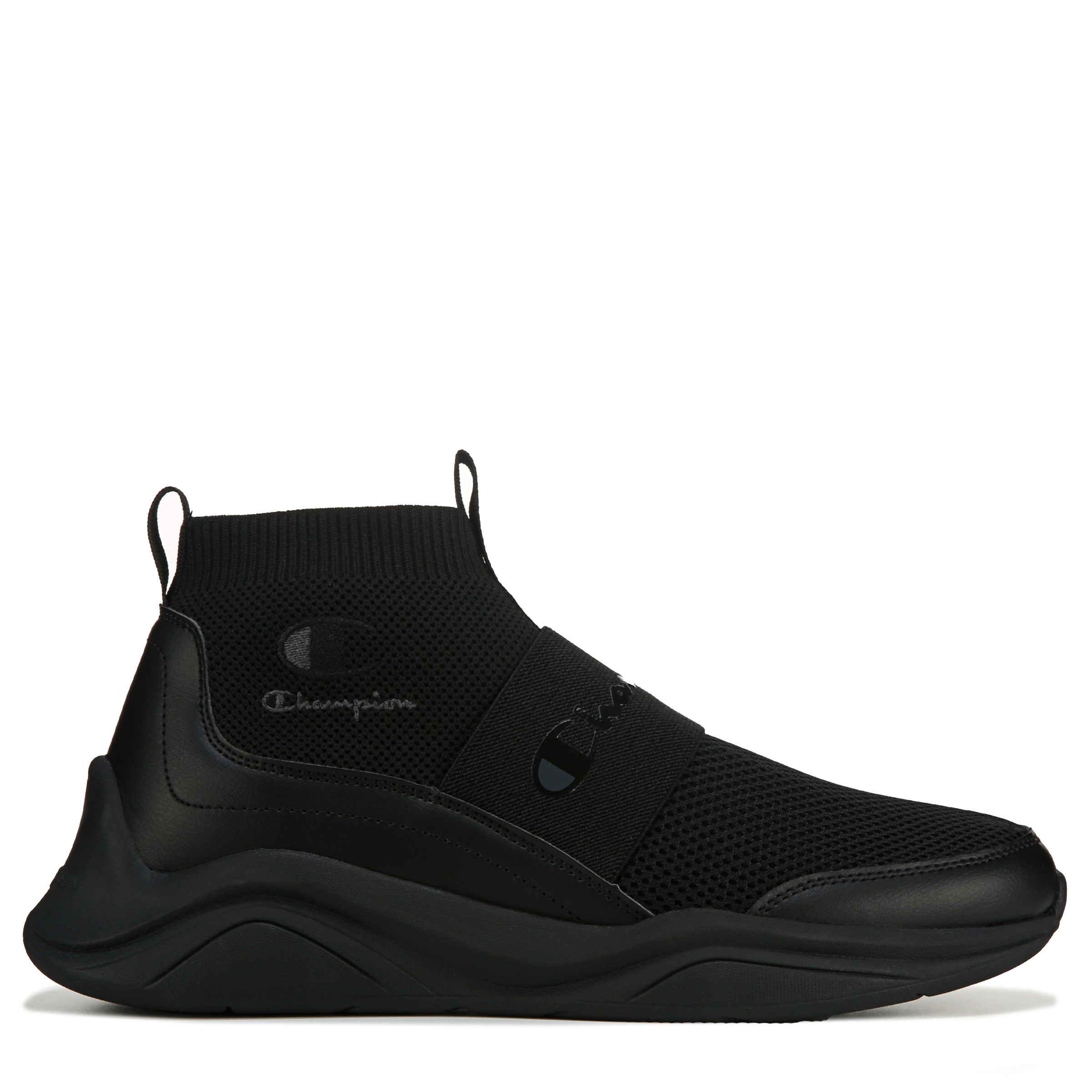 champion shoes all black