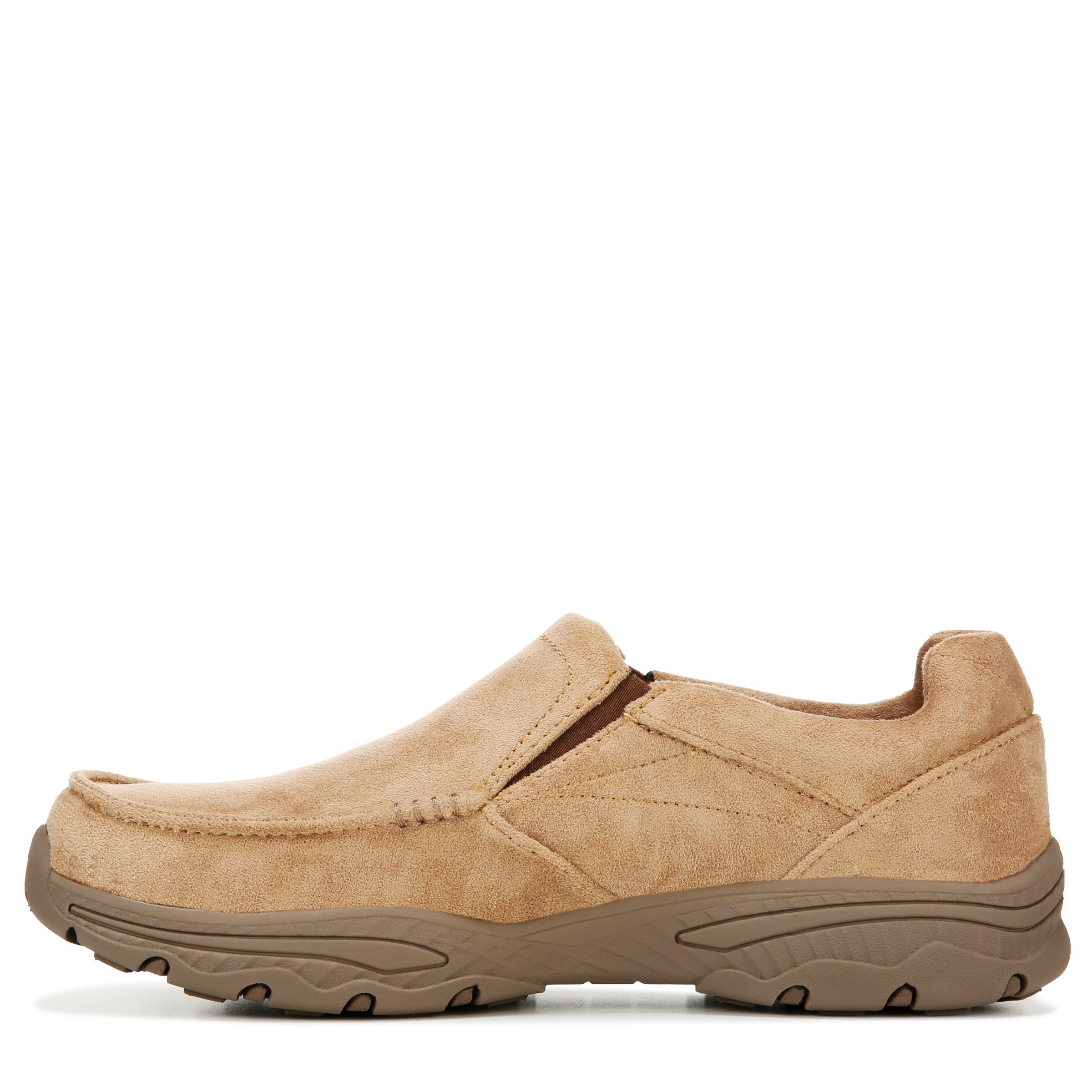 skechers tan slip on shoes