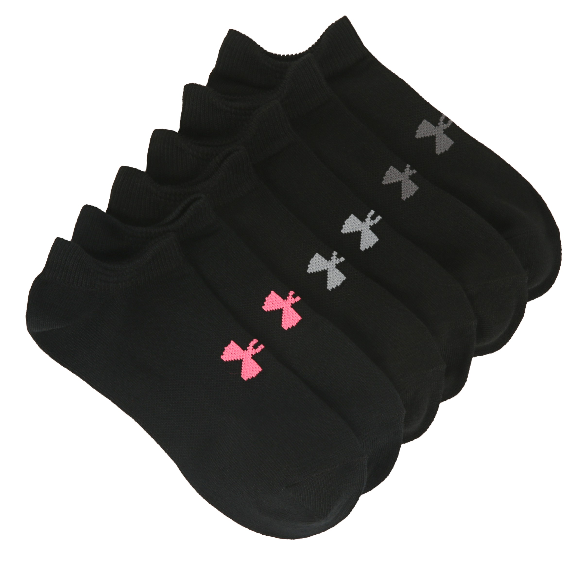 Under Armour Women's 6 Pack Essential No Show Socks | Famous Footwear