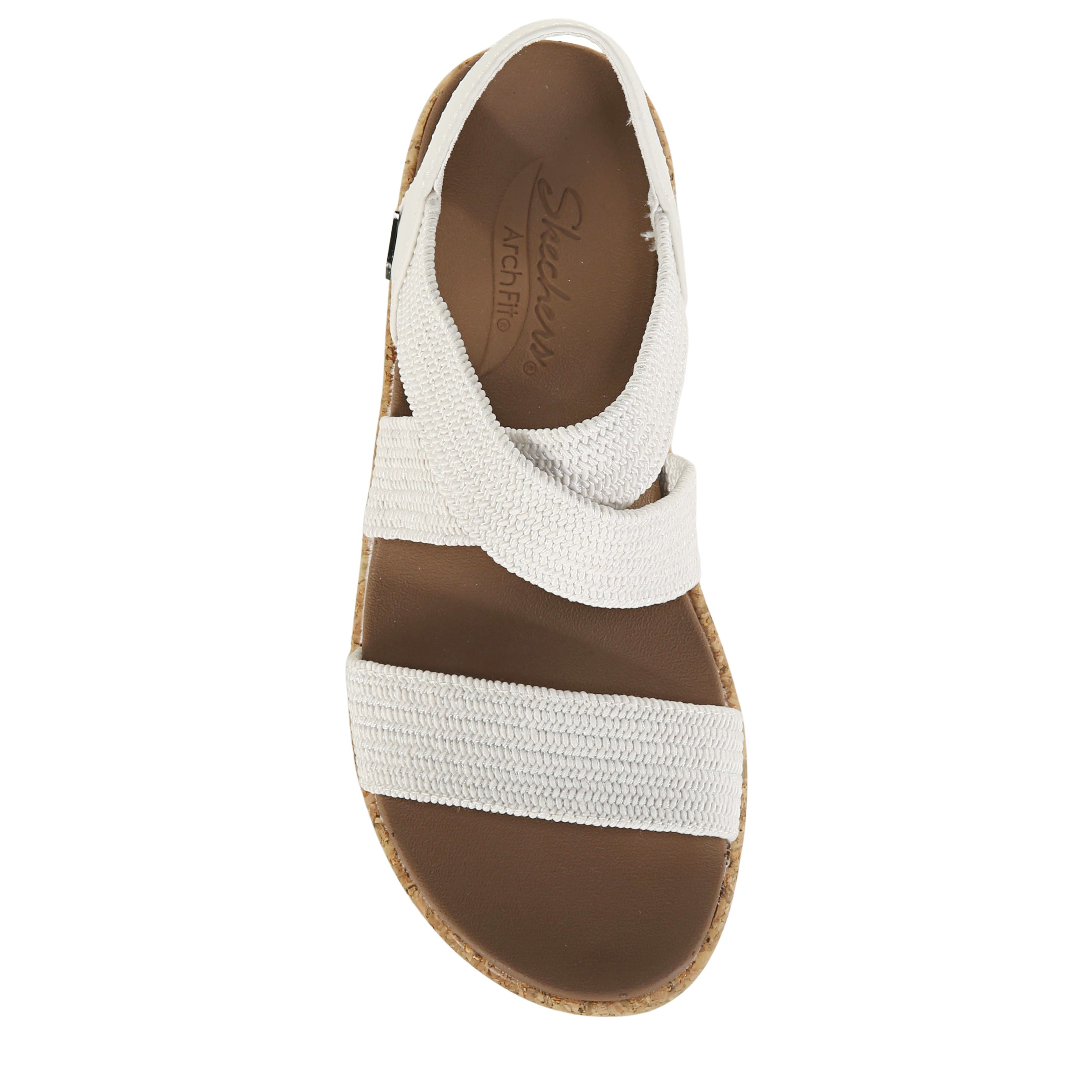 Skechers Womens Sandals Sandcomber Natural 119313/NAT – Hirst Footwear