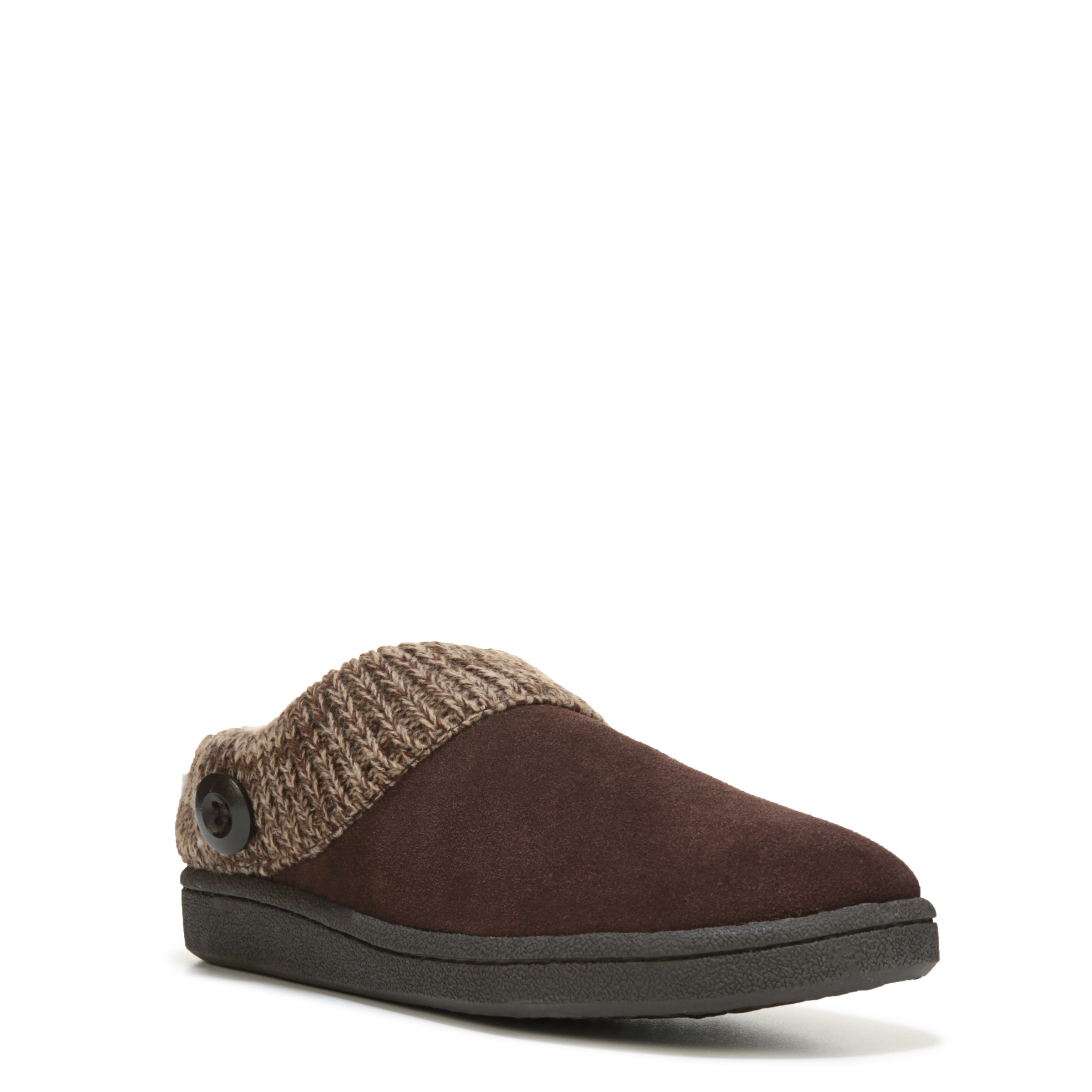 Clarks suede scuff clearance slipper