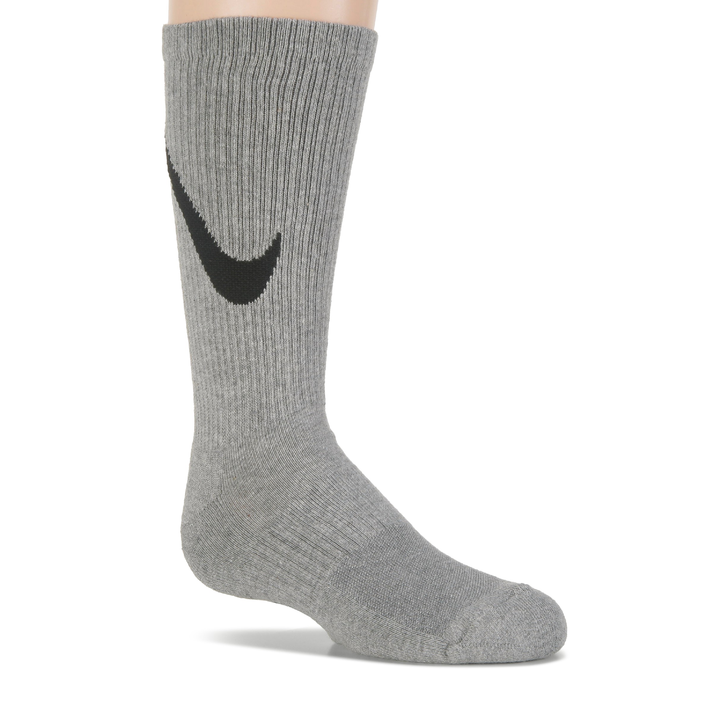 Nike Kids' 6 Pack Medium Everyday Cushioned Crew Socks