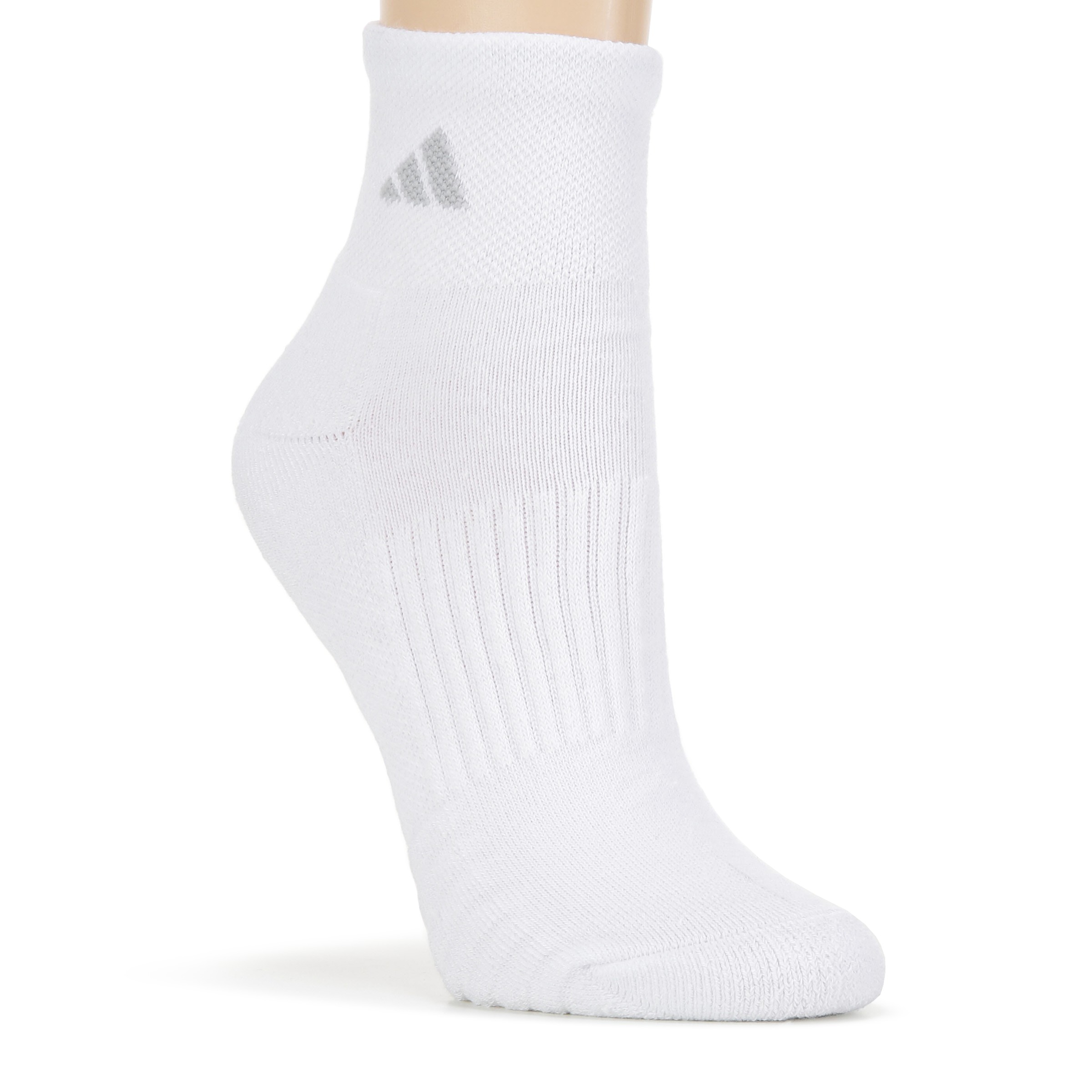 adidas Women's 3 Pack Cushioned 3.0 Ankle Socks