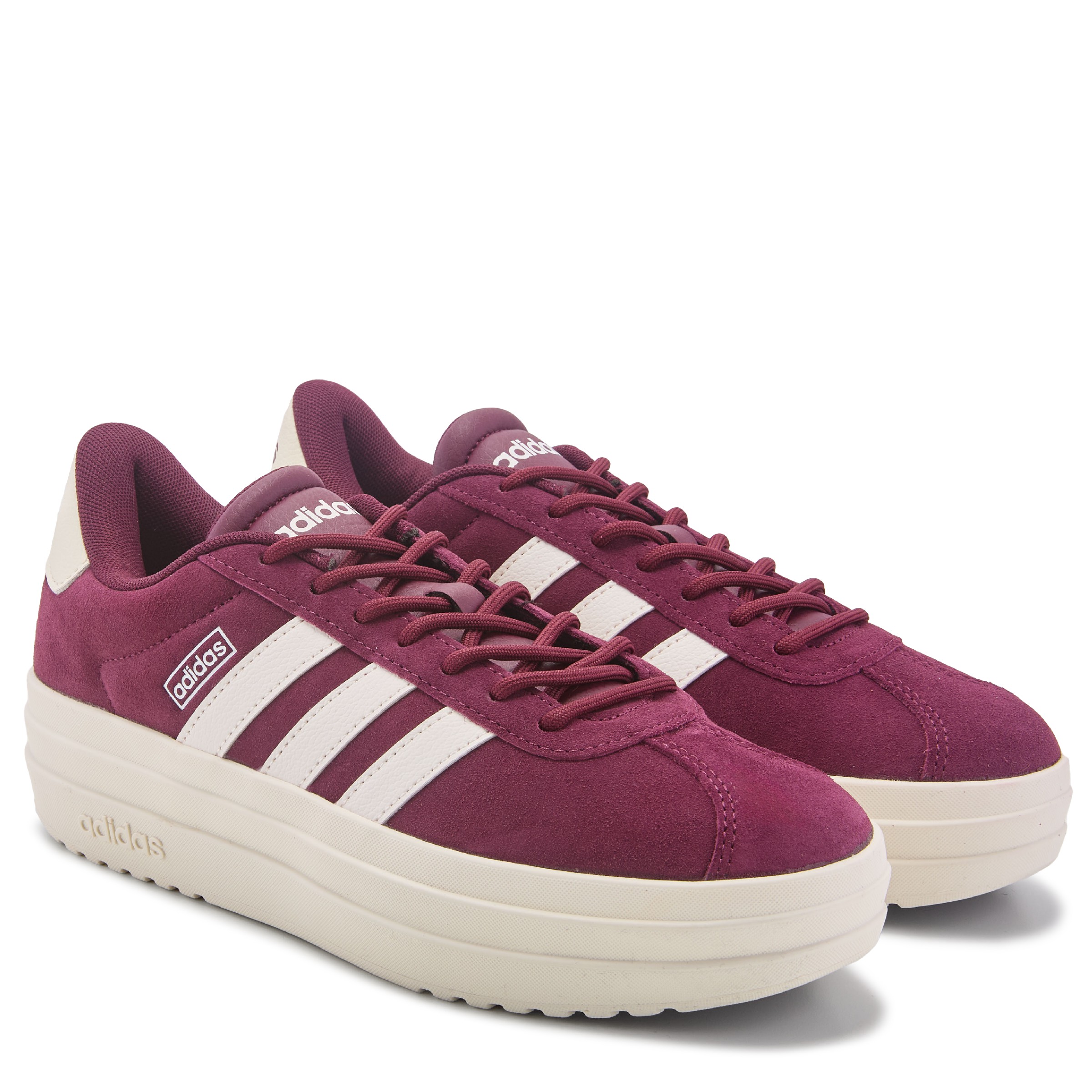 adidas Women s VL Court Bold Platform Sneaker Famous Footwear