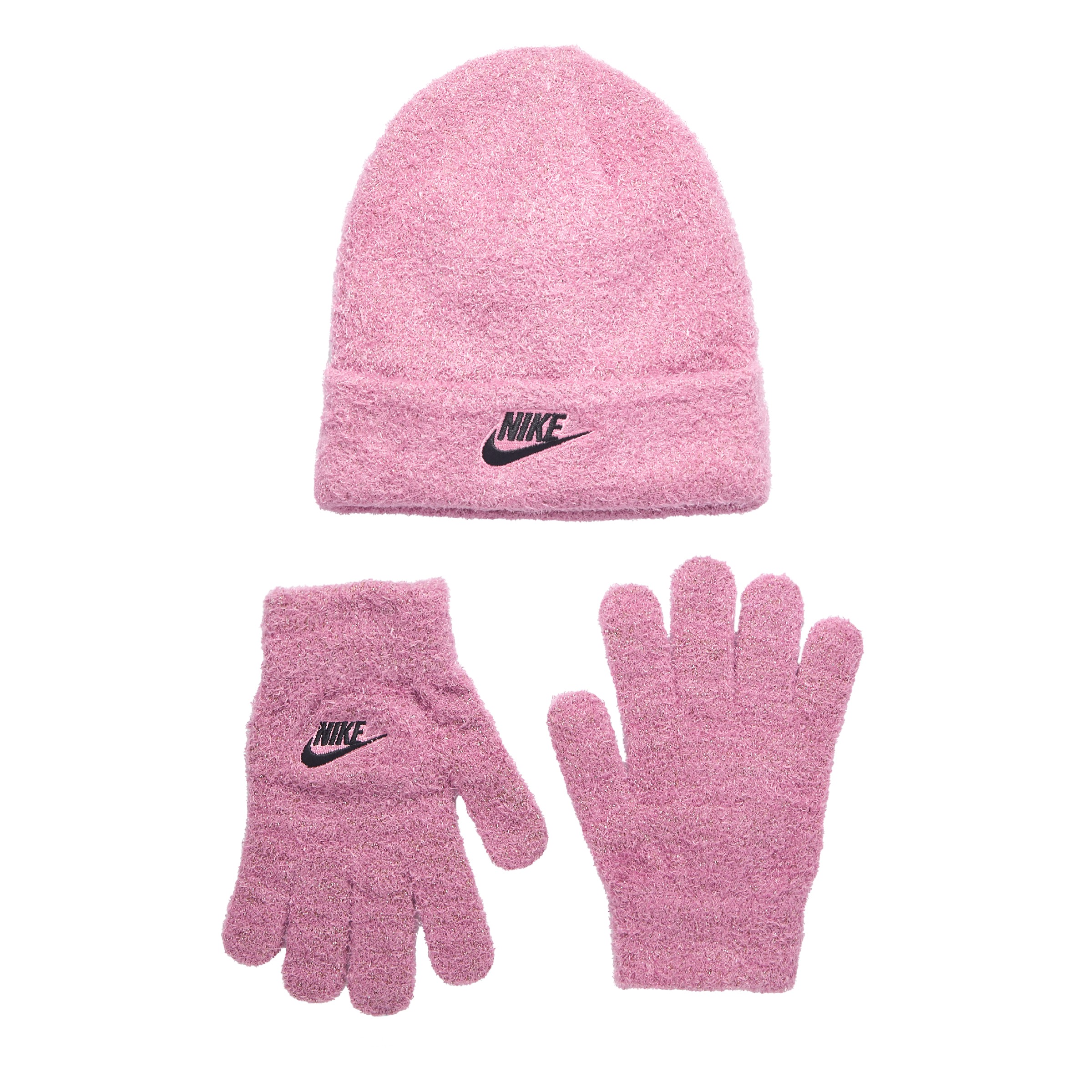 Nike Kids Twinkle Cozy Beanie Hat and Glove Set Famous Footwear