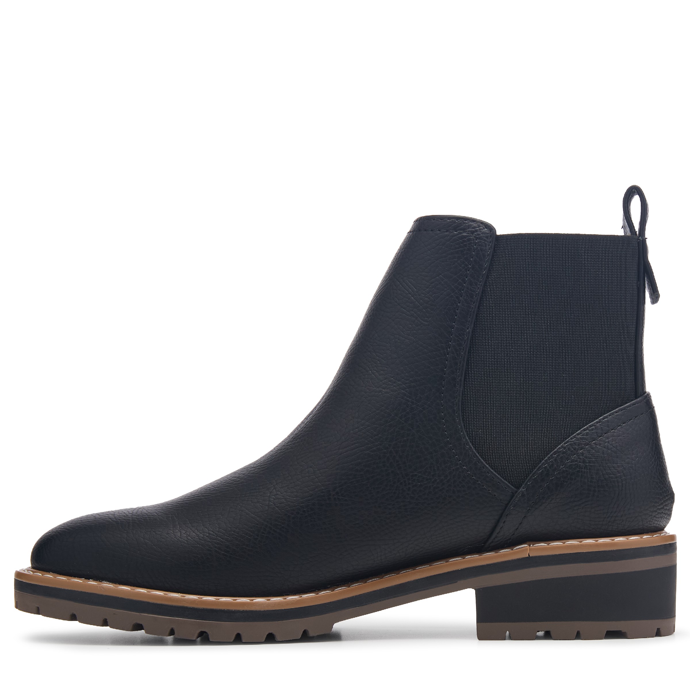 Metal trim chelsea shops boots