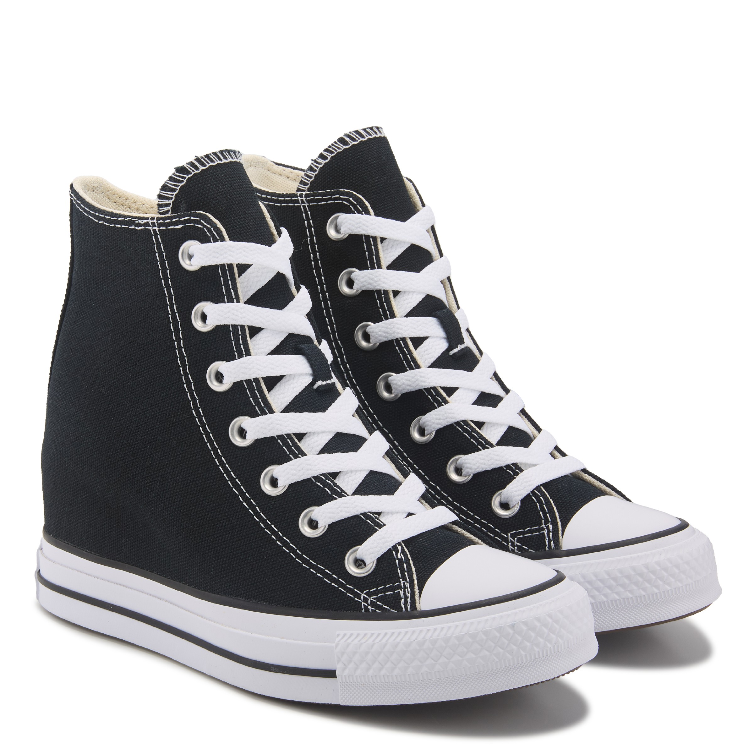 Converse high shops heel wedges