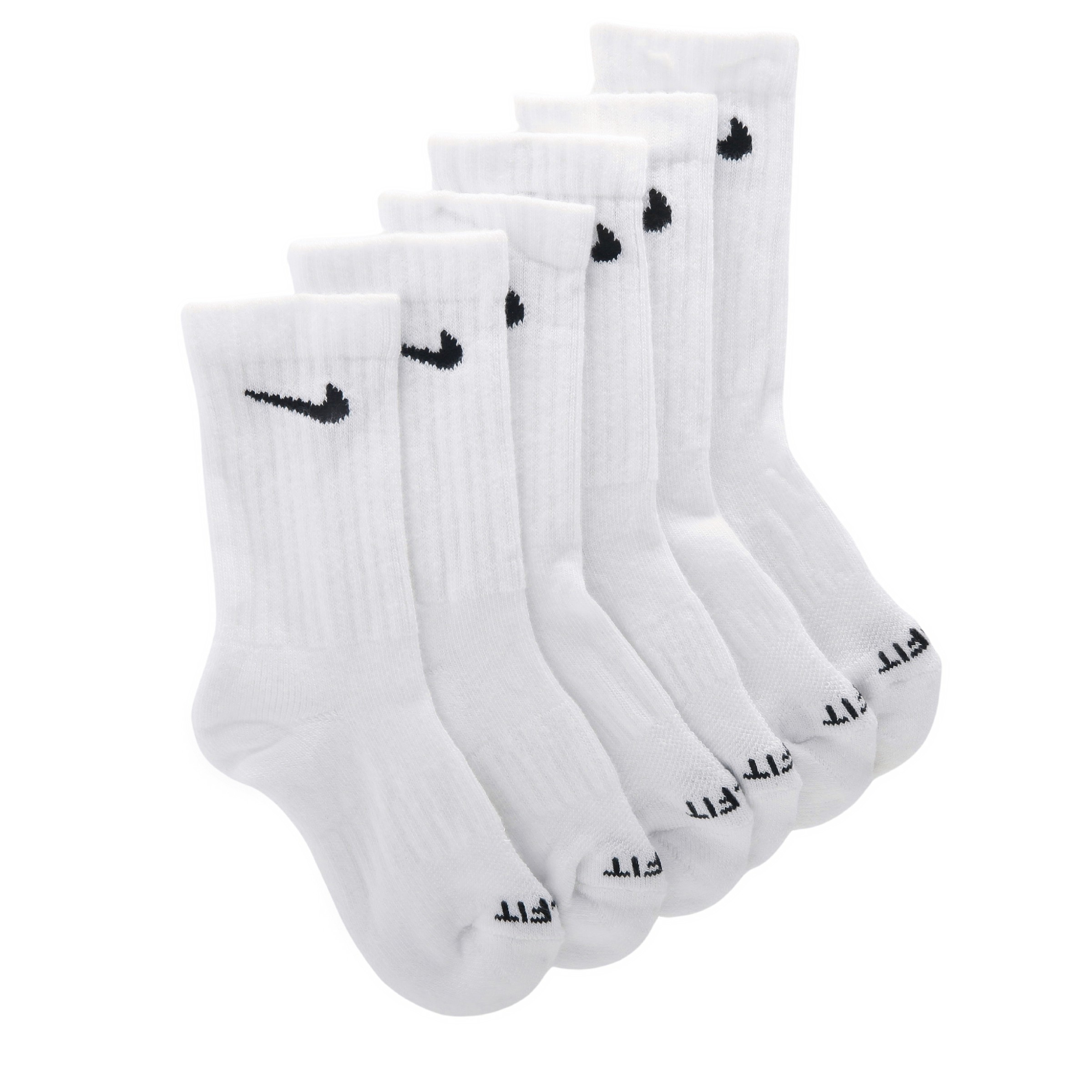 Junior white nike socks hotsell