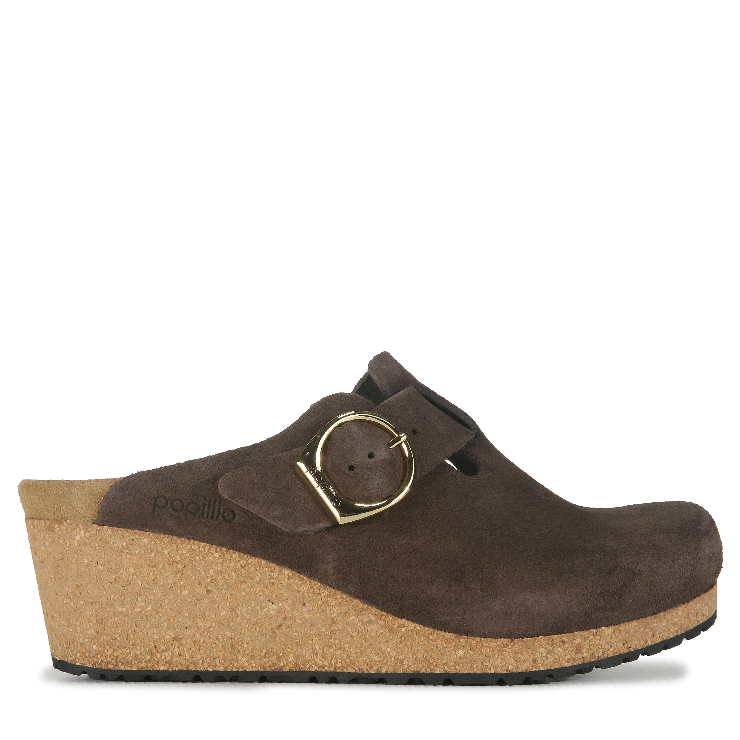 Papillio by birkenstock fanny suede wedge clogs hot sale