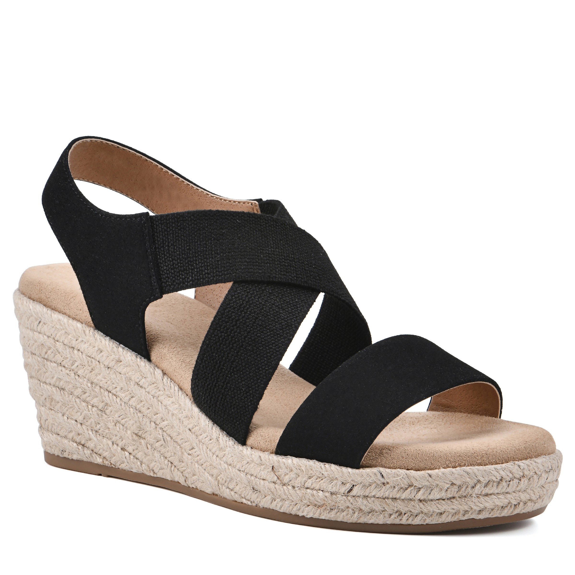 White mountain alanna deals wedge sandal