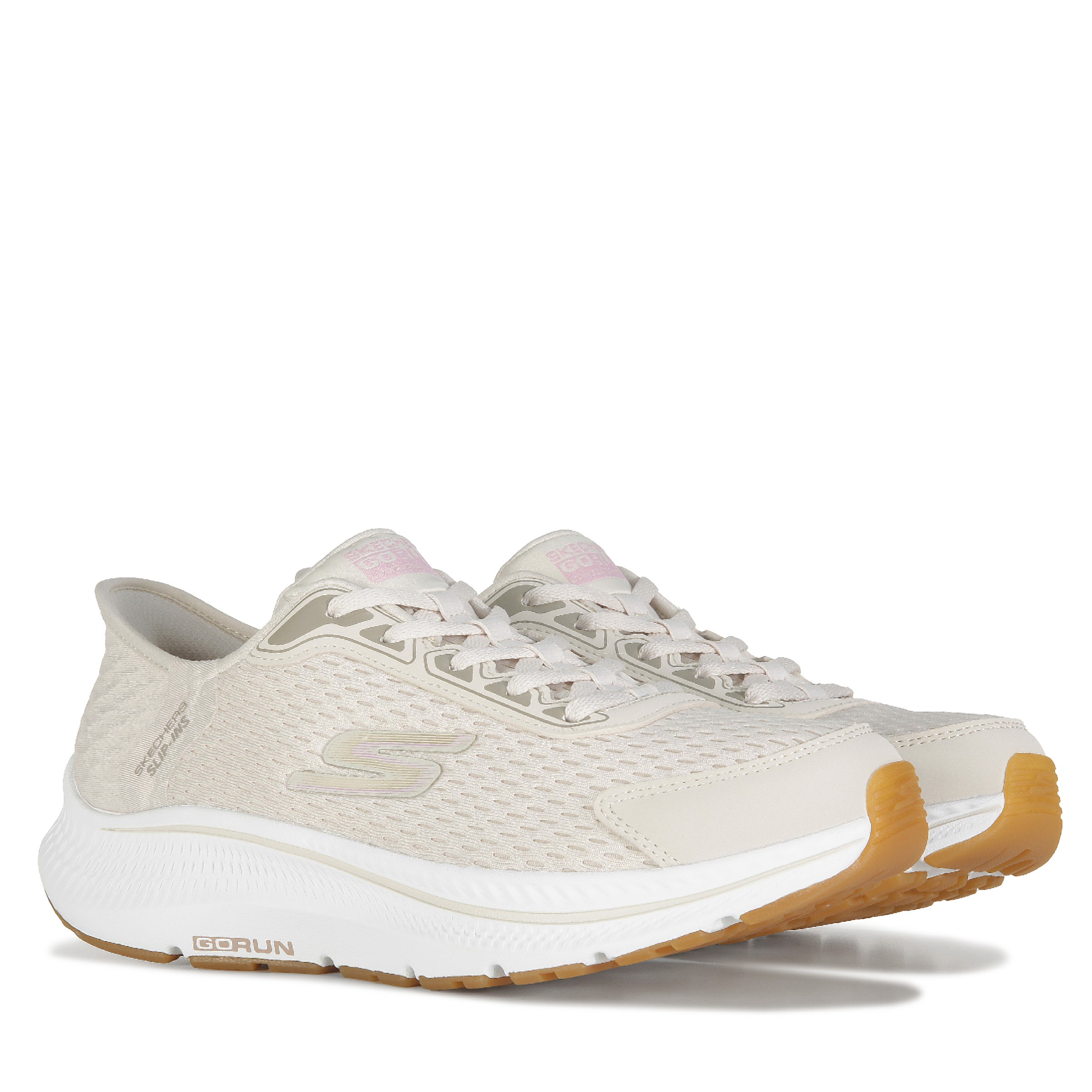 Skechers go hot sale run womens gold