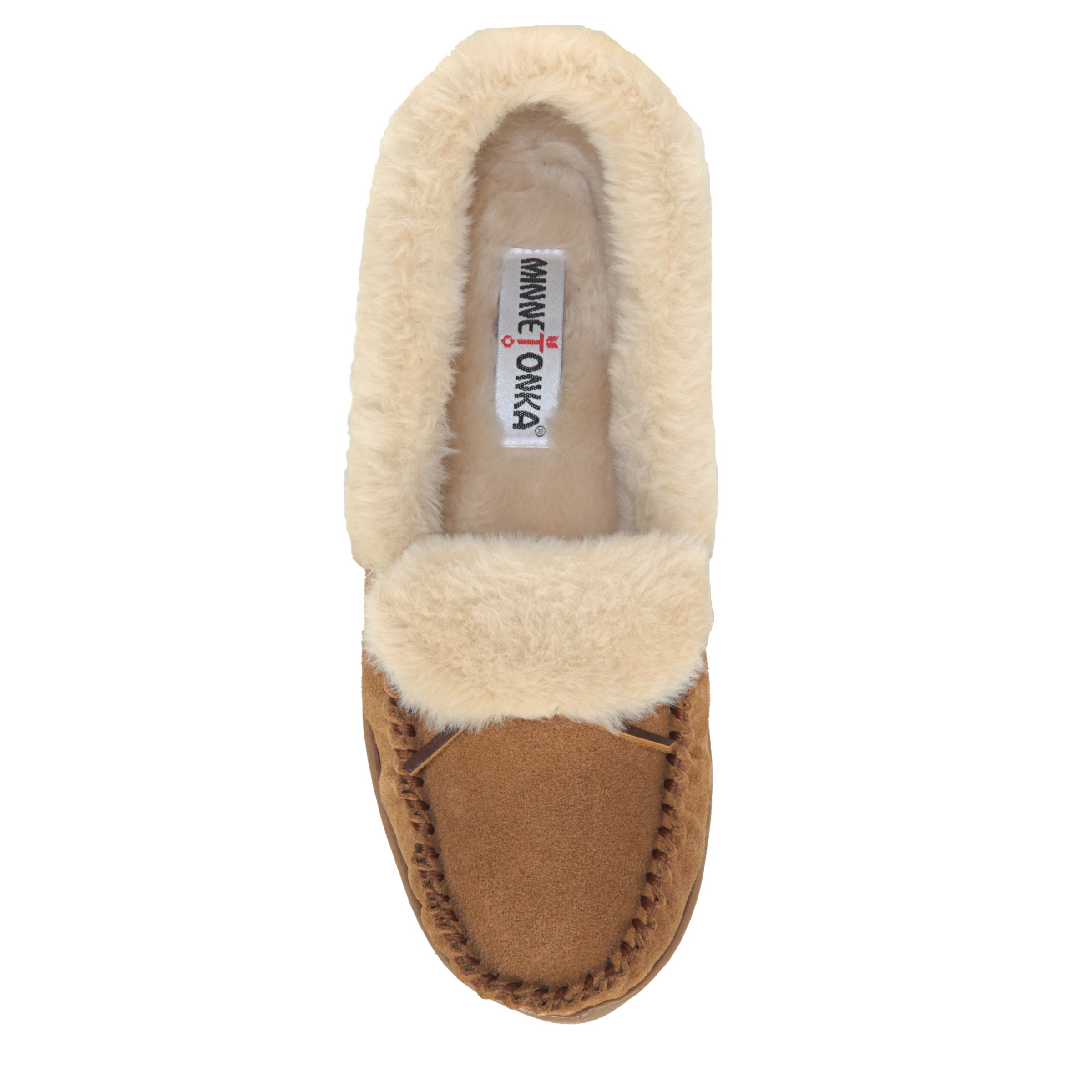 Minnetonka tracy folded store trapper slippers