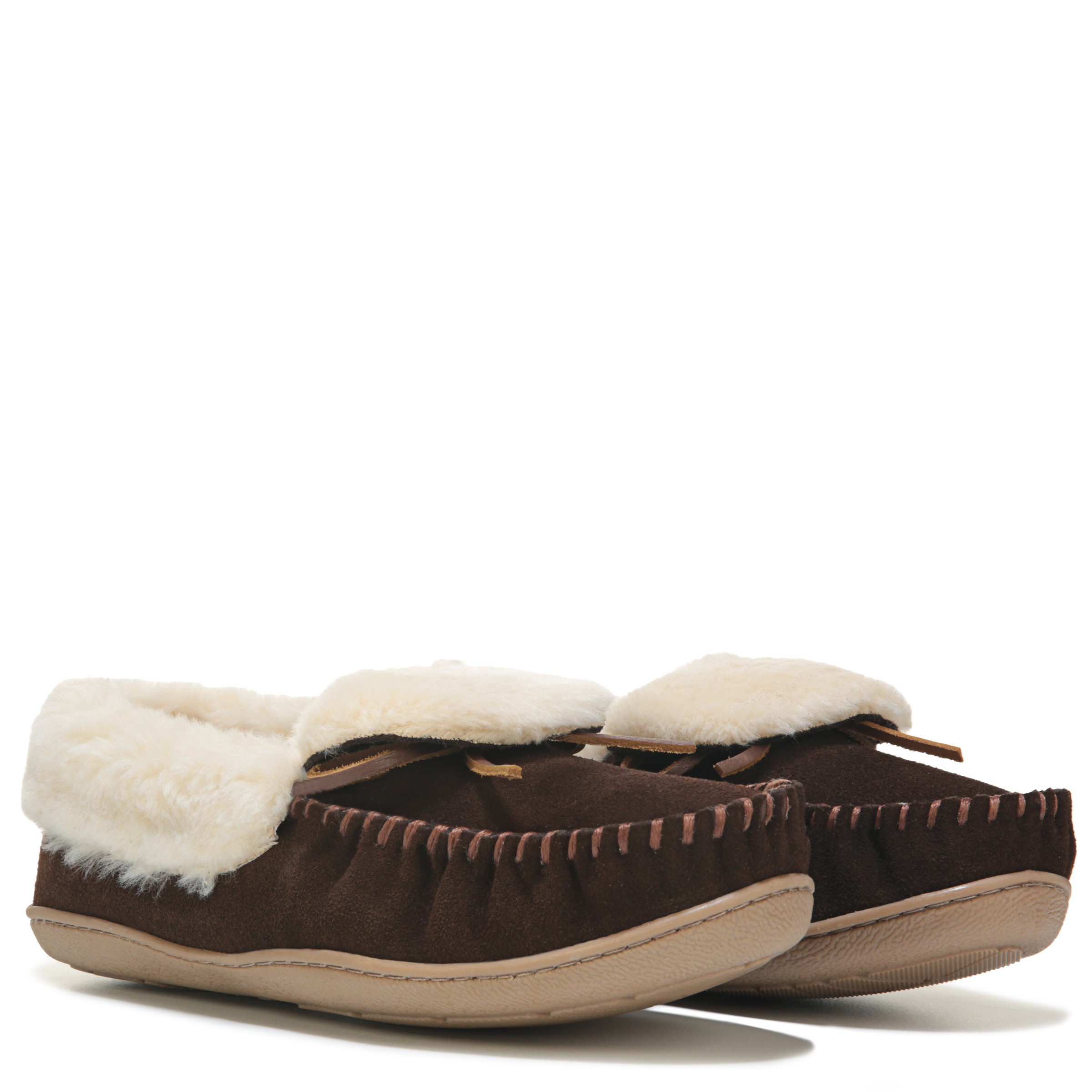 Minnetonka tracy folded trapper slippers on sale