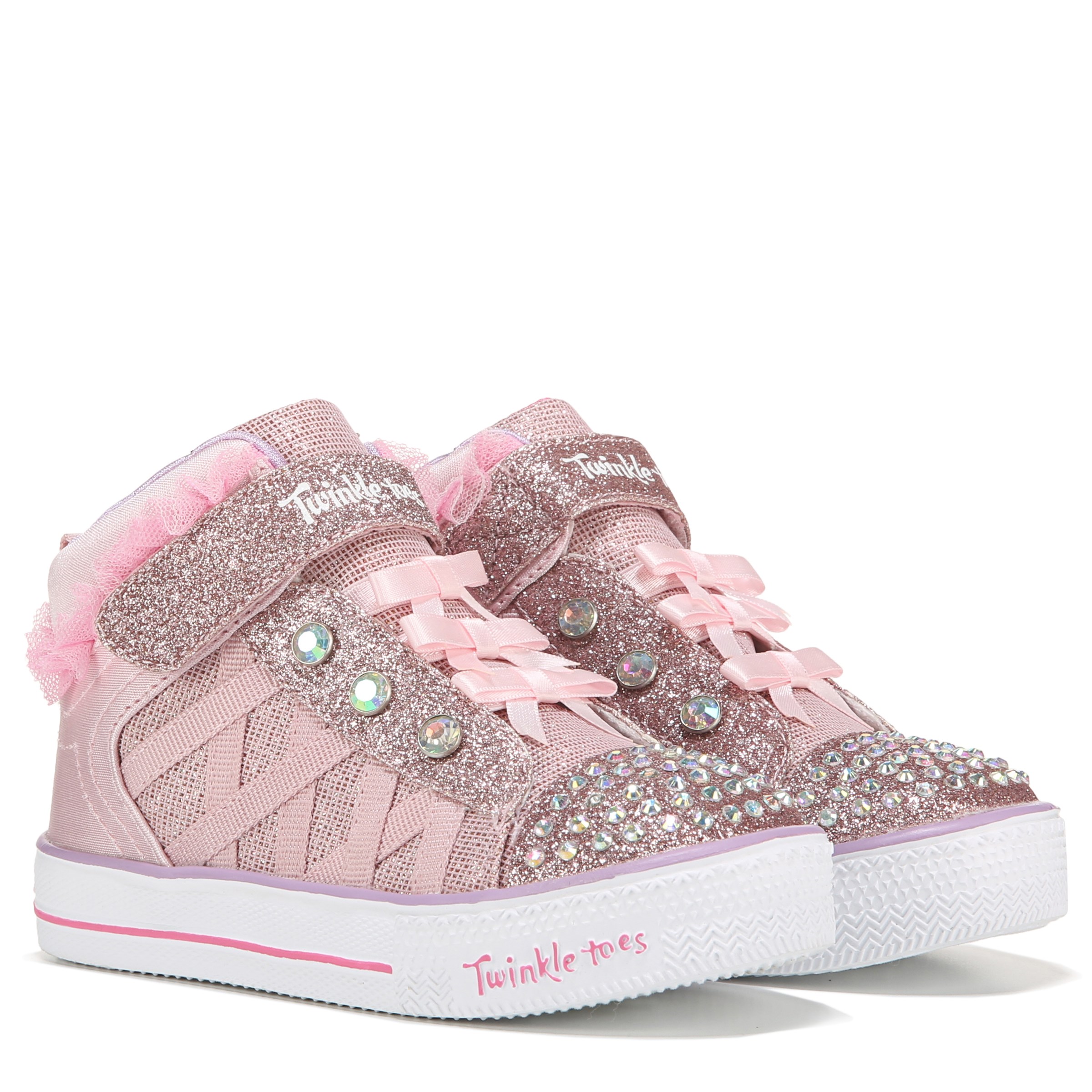 pavo En el piso sentido común Skechers Kids' Twinkle Toes High Top Sneaker Toddler/Little Kid | Famous  Footwear