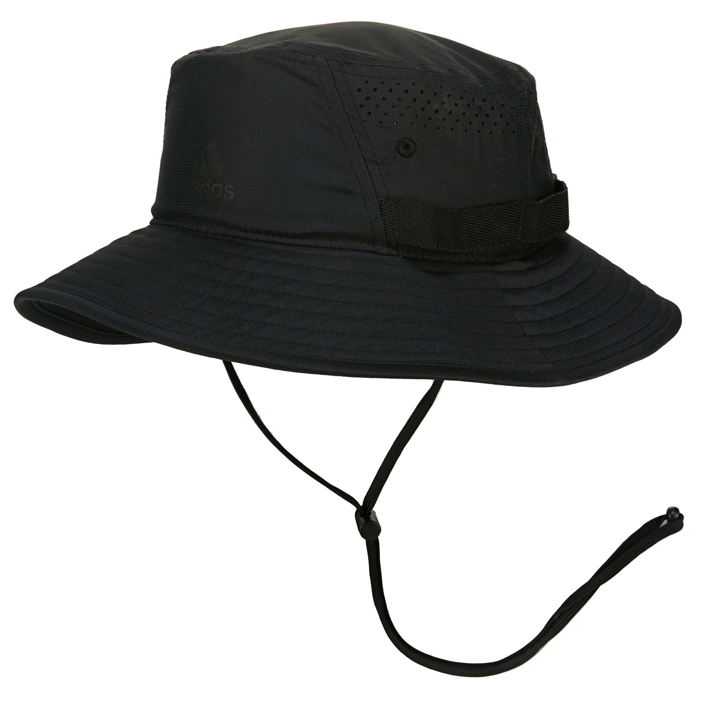ADIDAS VICTORY III BUCKET MEN'S BOONIE HAT GOLF FISHING S/M WHITE/Black Sun  Hat