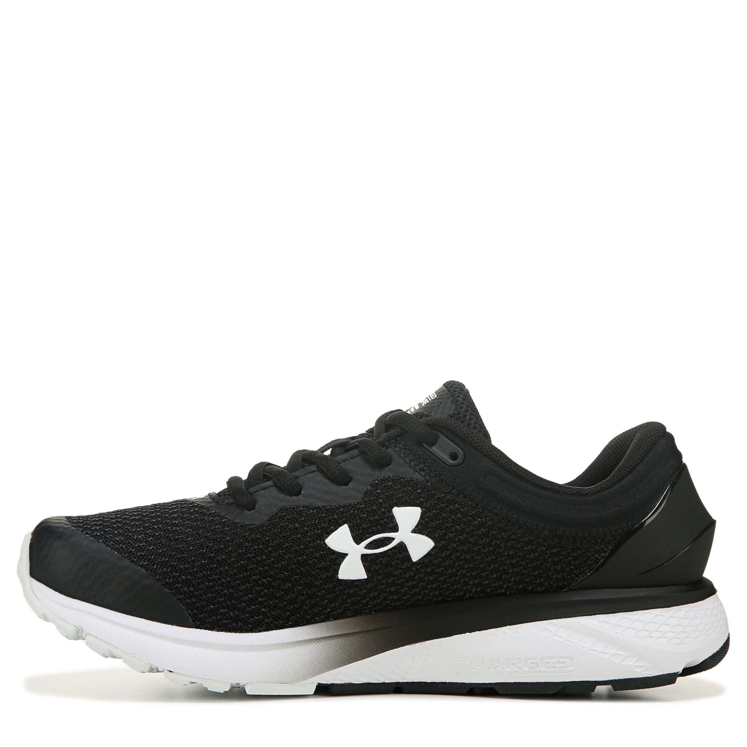 womens black under armour sneakers