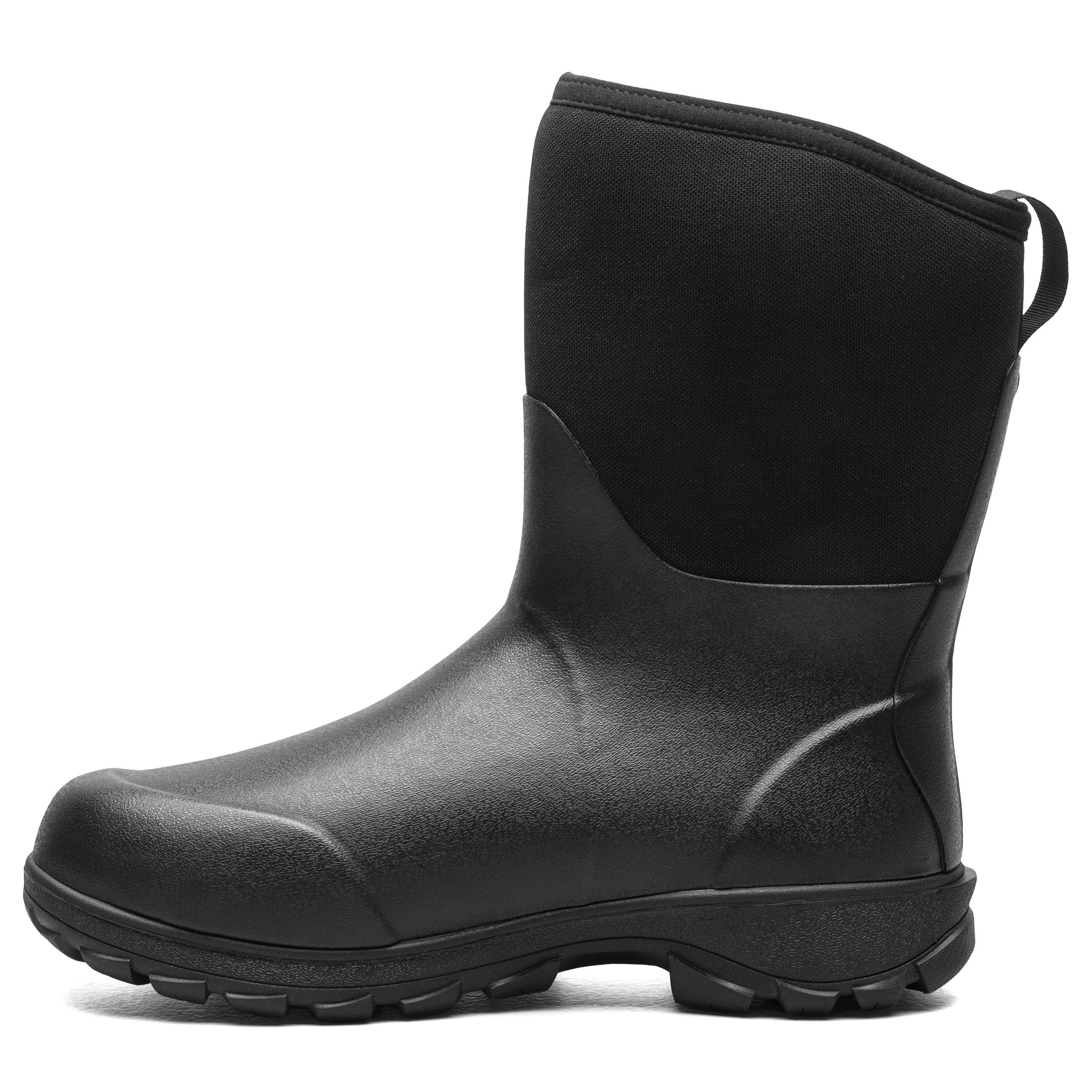 Bogs Mens Sauvie Basin Boot, Black, Size 10 :YS0000046040366547