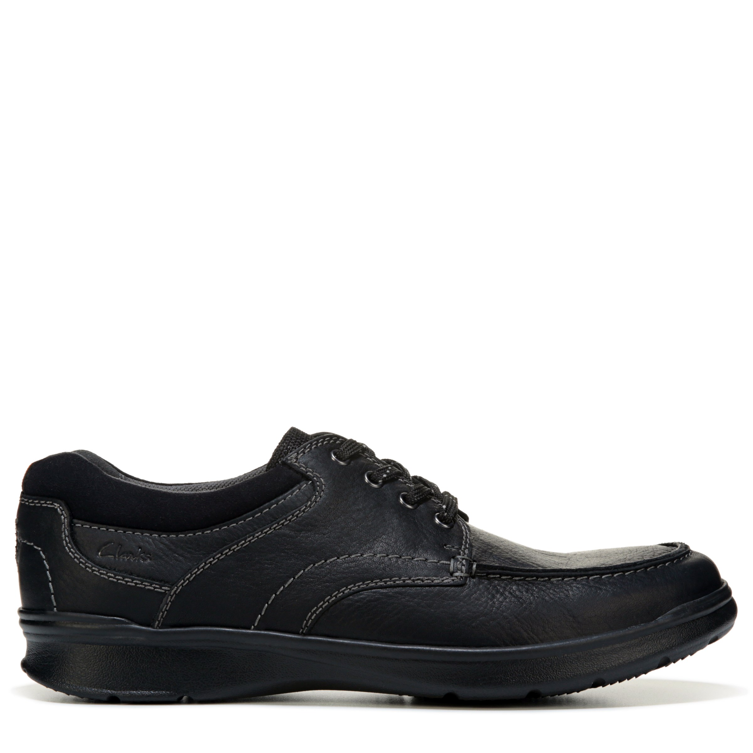 extremadamente De vez en cuando Terraplén Clarks Men's Cotrell Edge Medium/Wide Moc Toe Oxford | Famous Footwear
