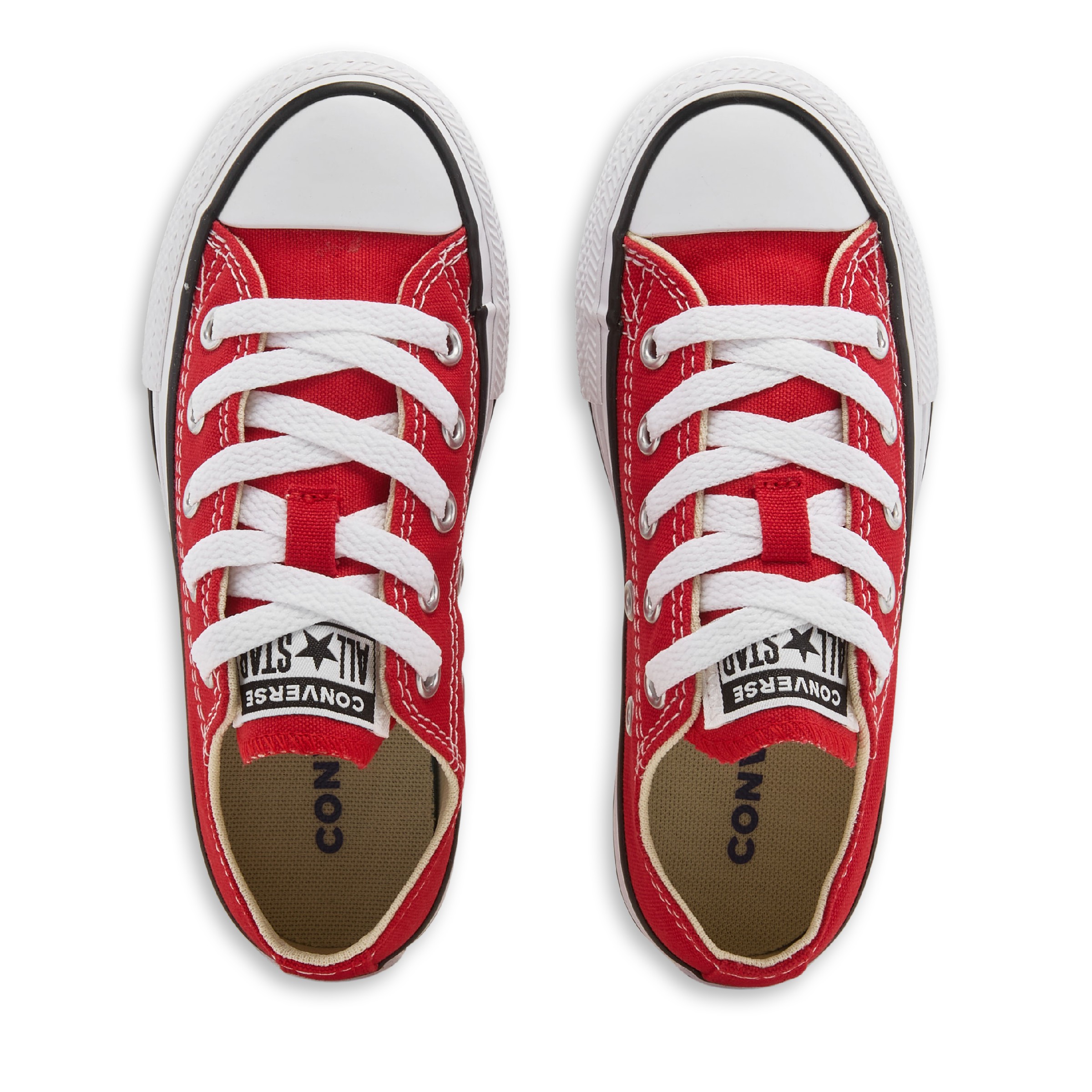 Girls red glitter shops converse