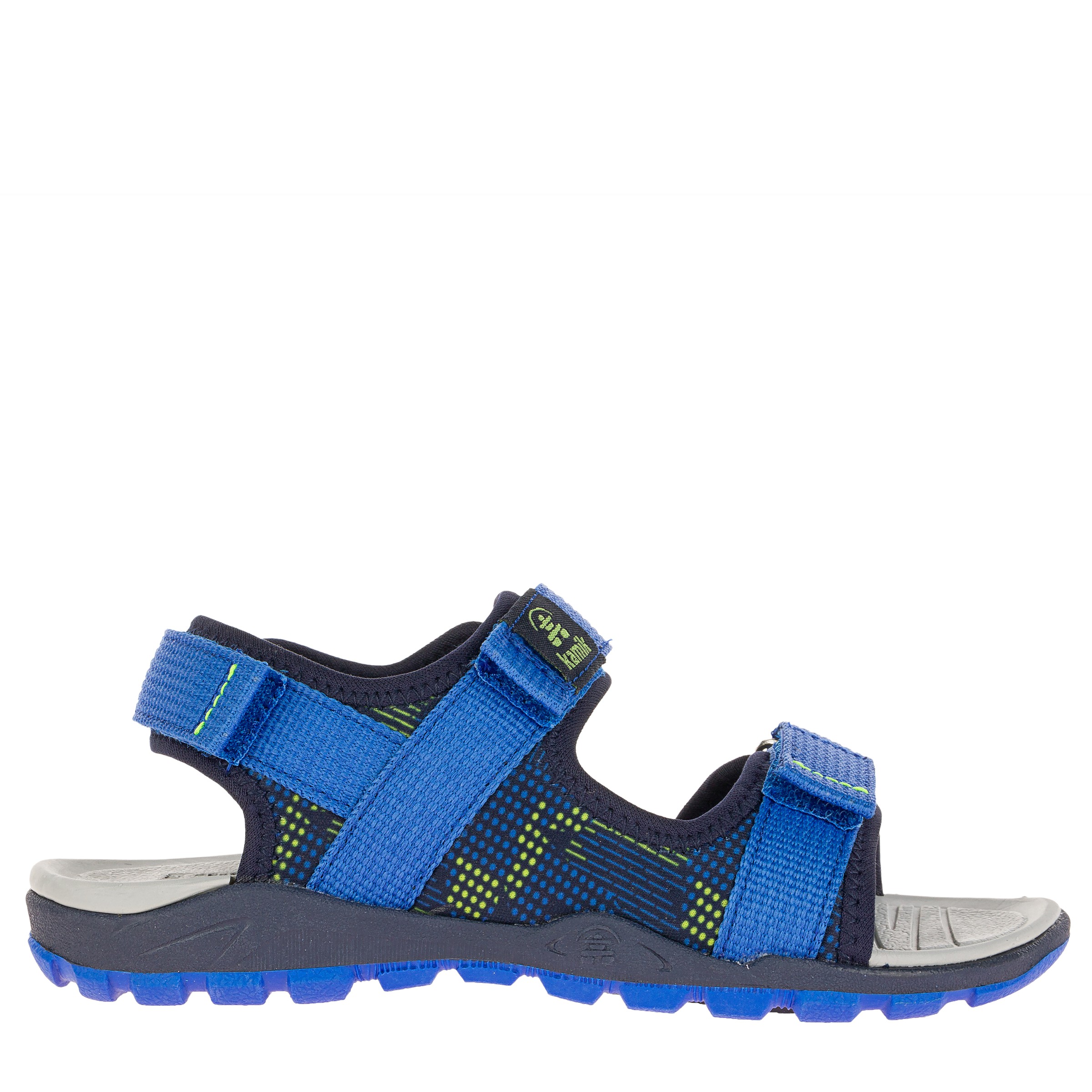 Hermès Blue Rubber Egerie Sandals