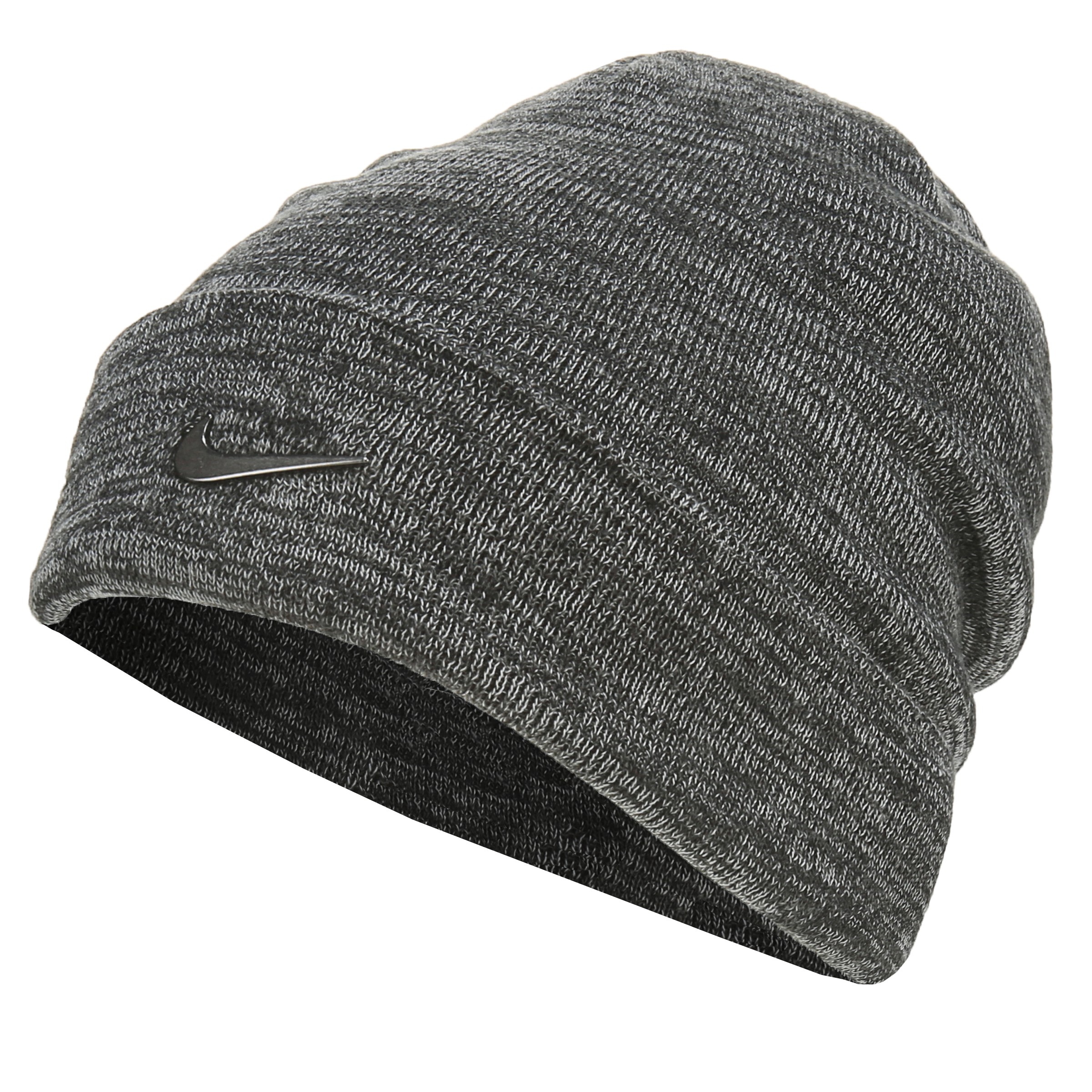 Nike Swoosh Cuffed Beanie Knit Hat 