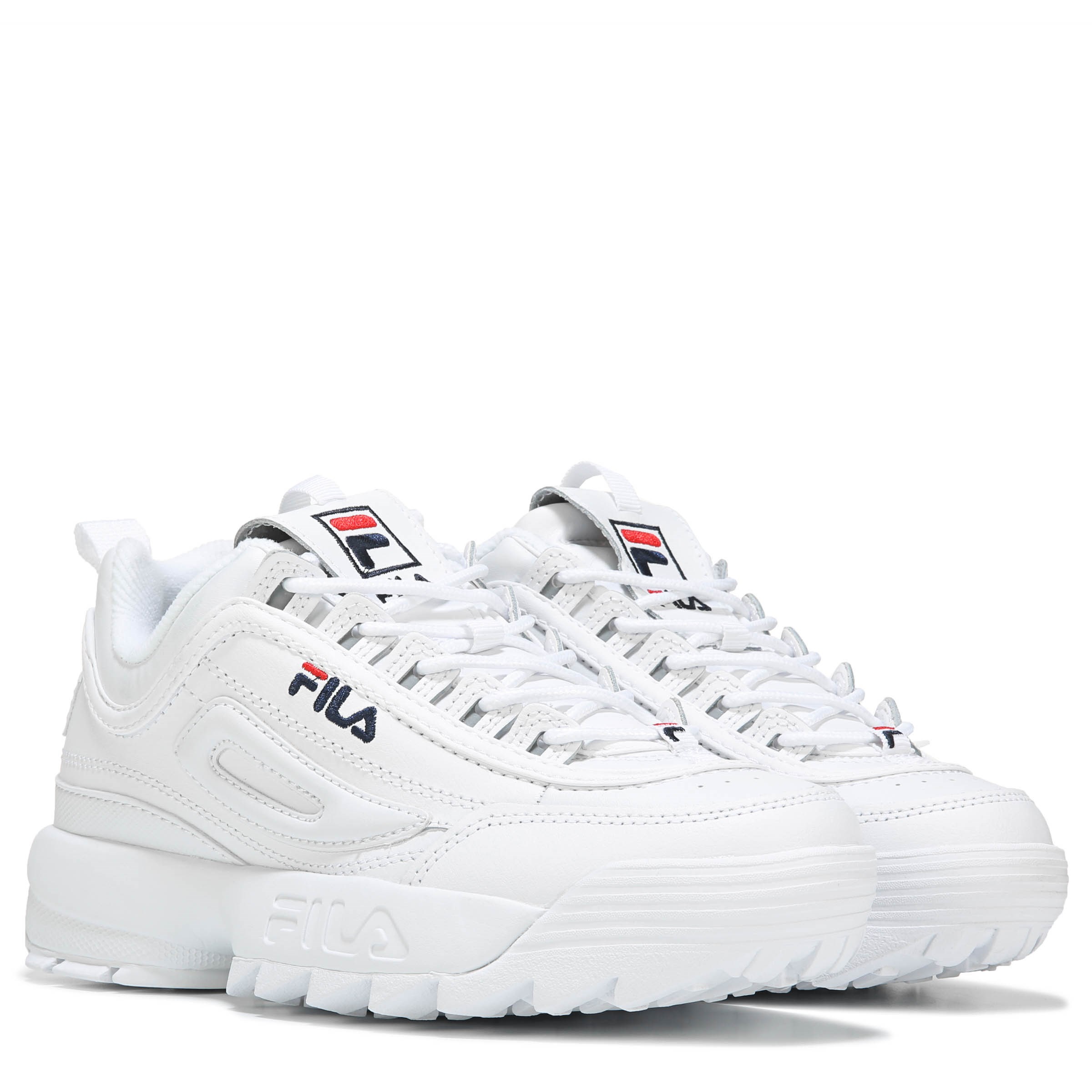 Men Fila Memory Foam Running Sneakers Size 9.5 Color Blk./White 