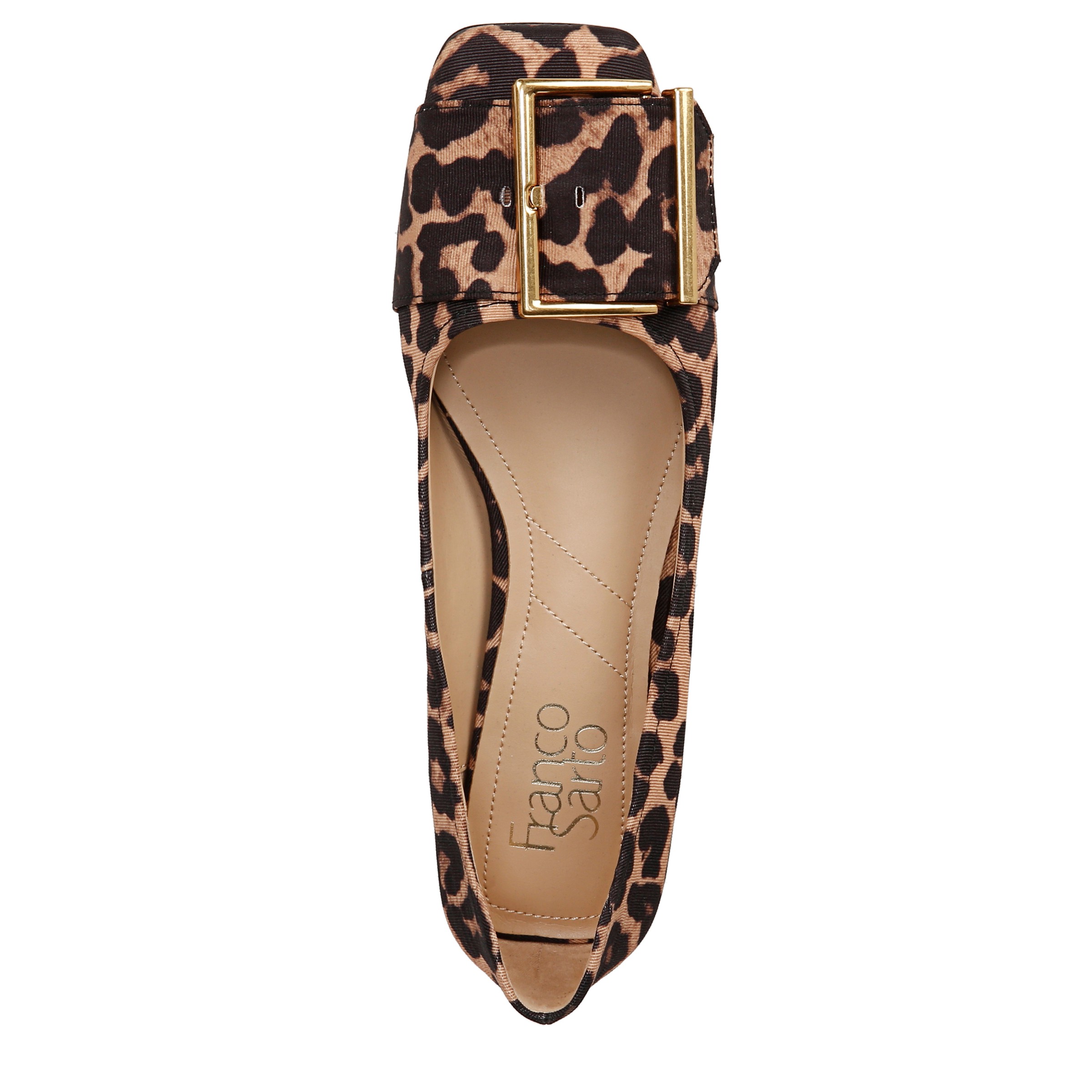 Franco sarto clearance animal print flats