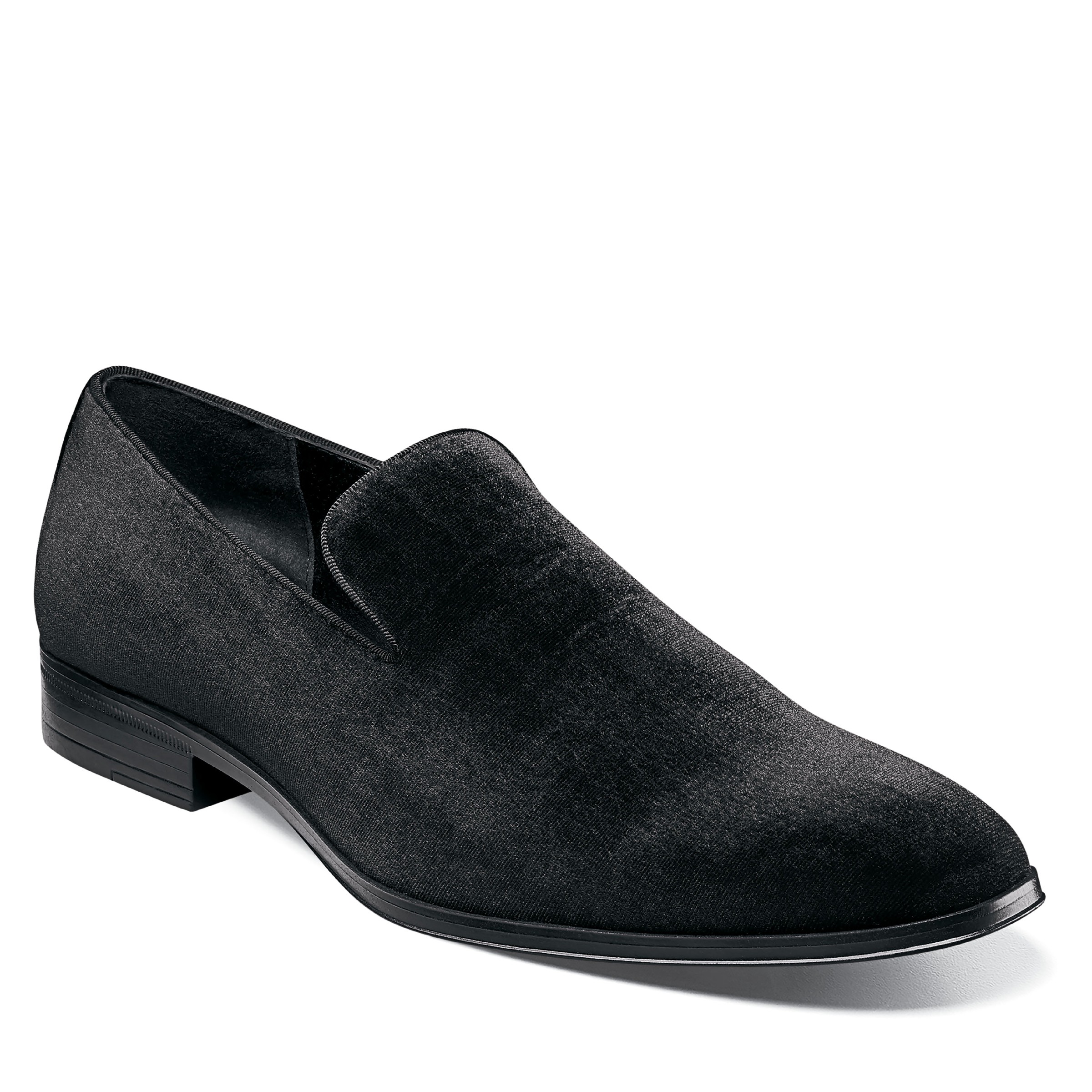 Stacy Adams Men's Savian Velour Slip On Loafer | Famous Footwear