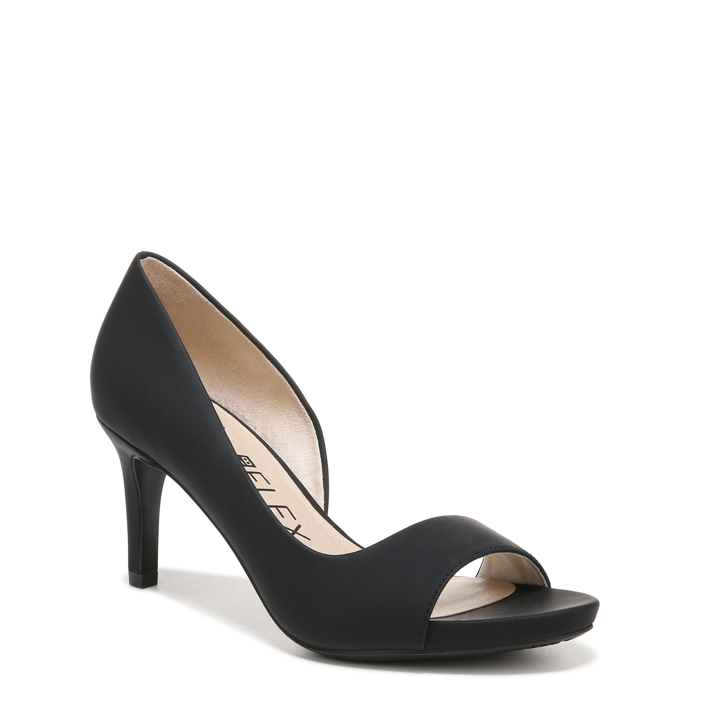 Women's open clearance toe pumps