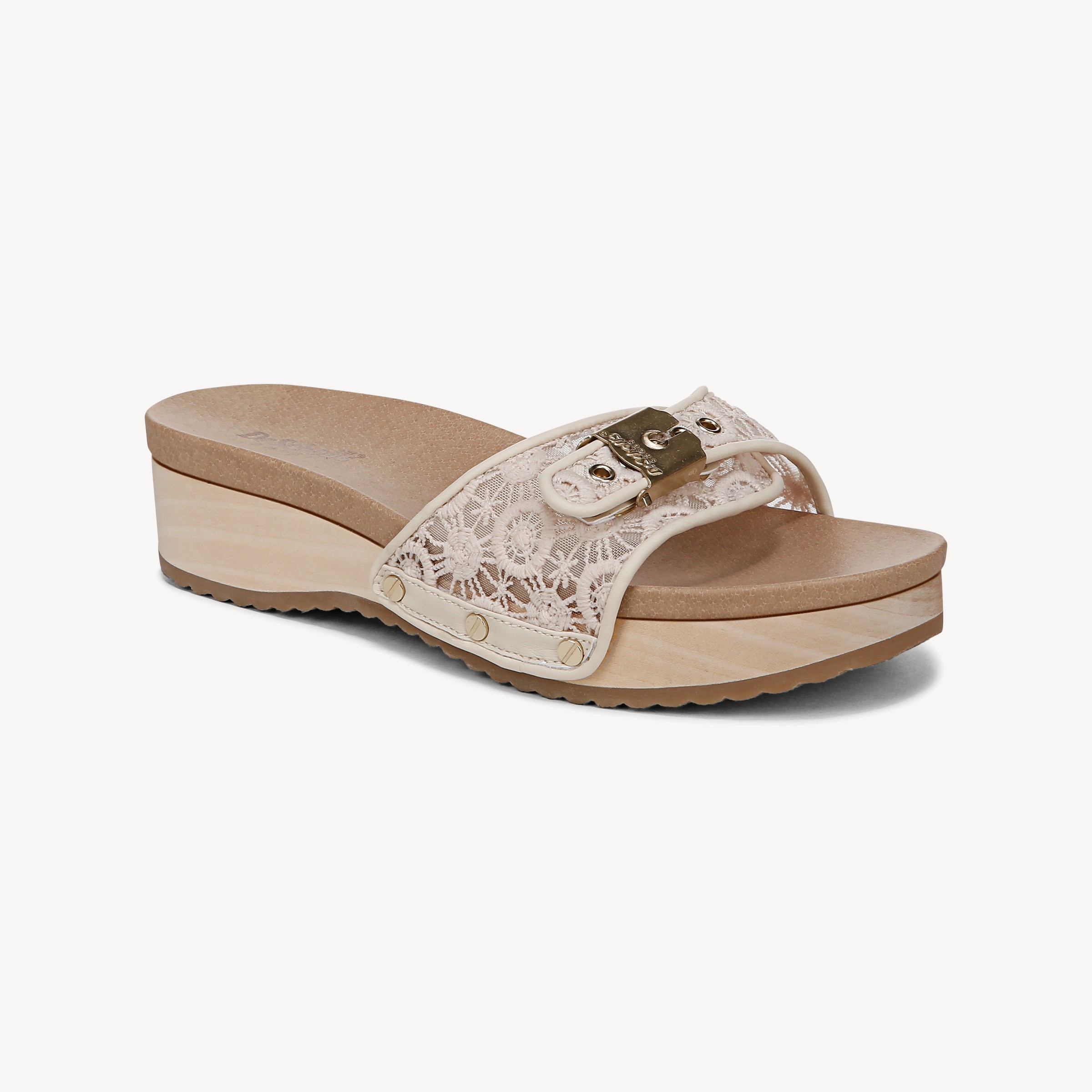 Dr Scholl Zoccoli Sanitari SCHOLL PESCURA WEDGE MATT BLACK