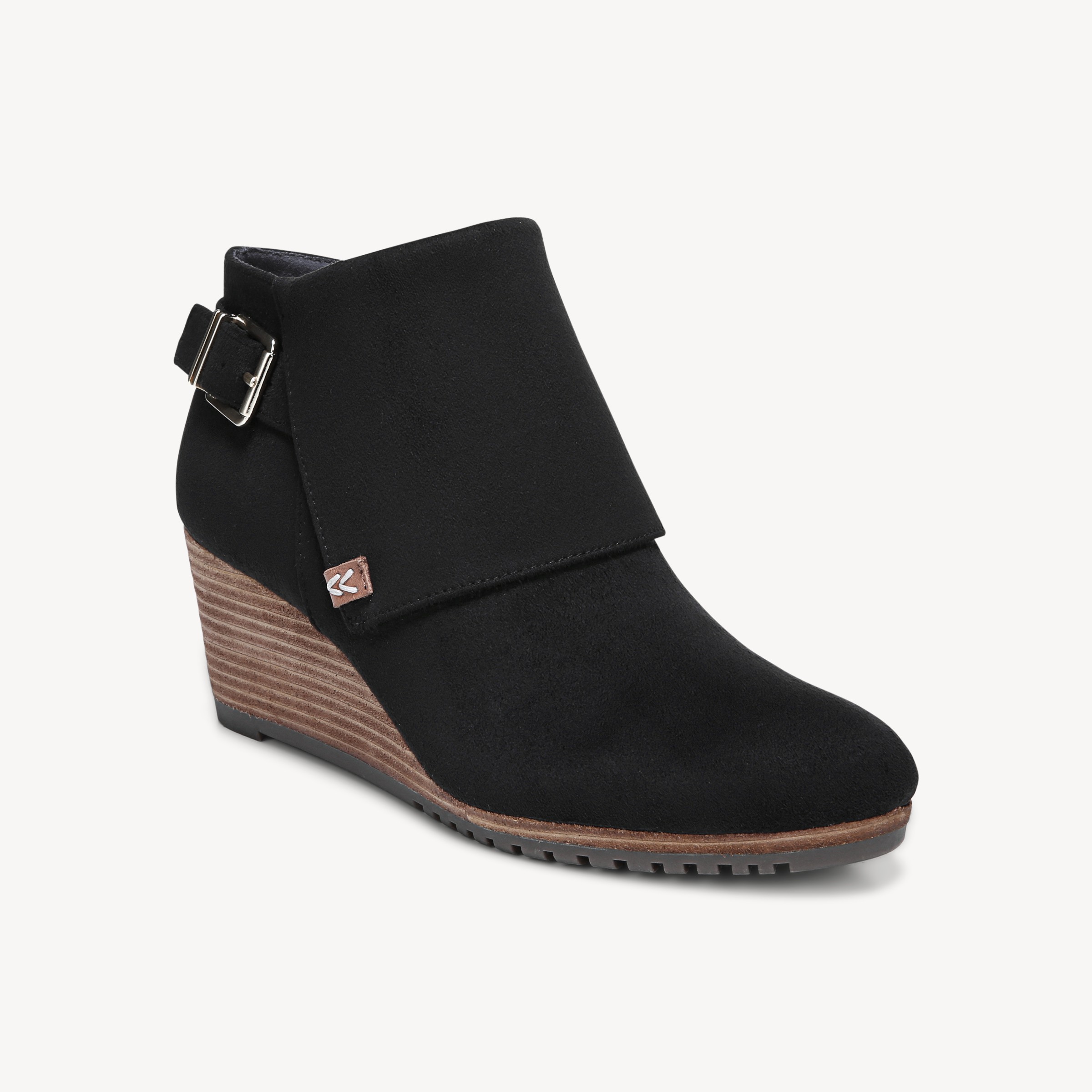 create wedge bootie grey