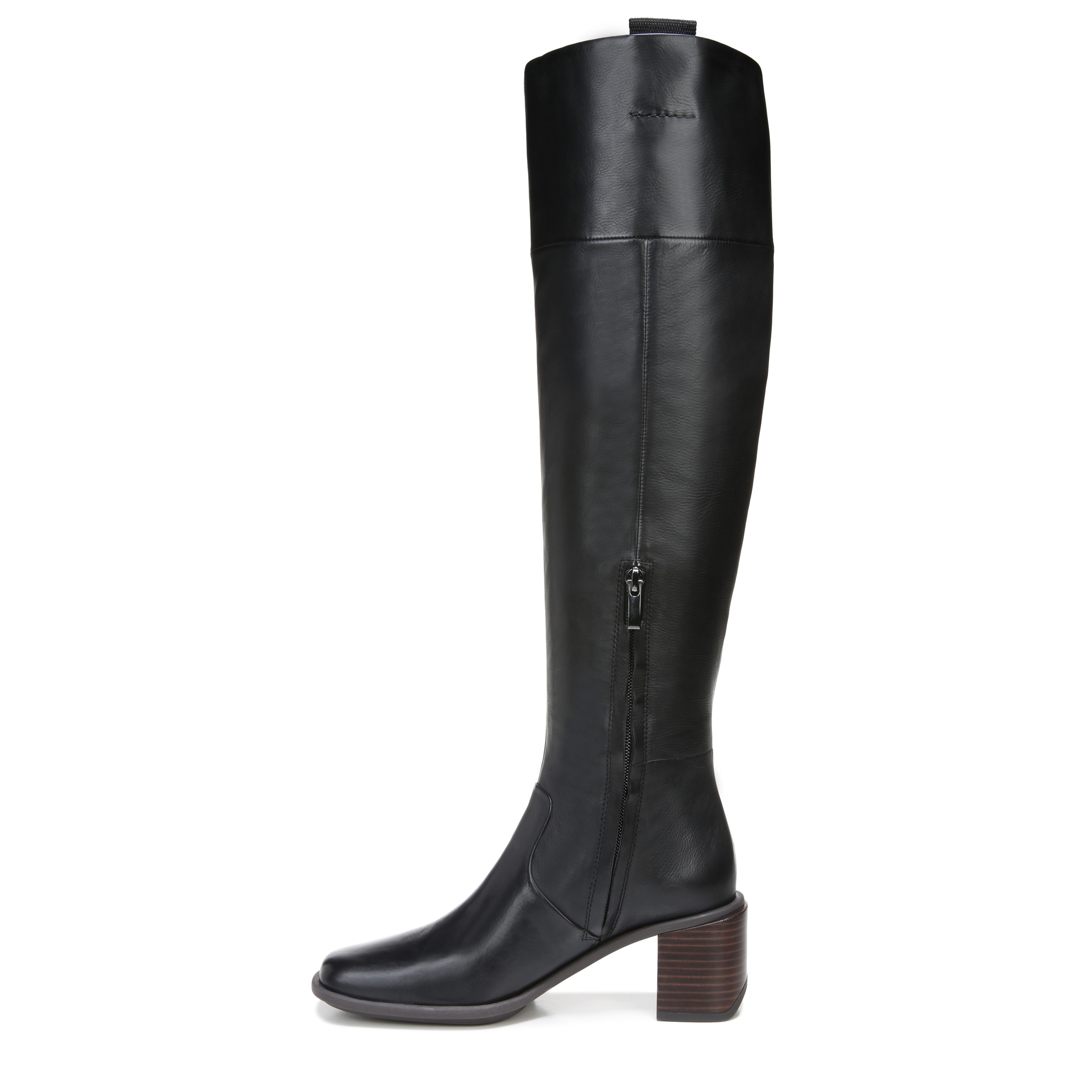 tall black leather womens boots