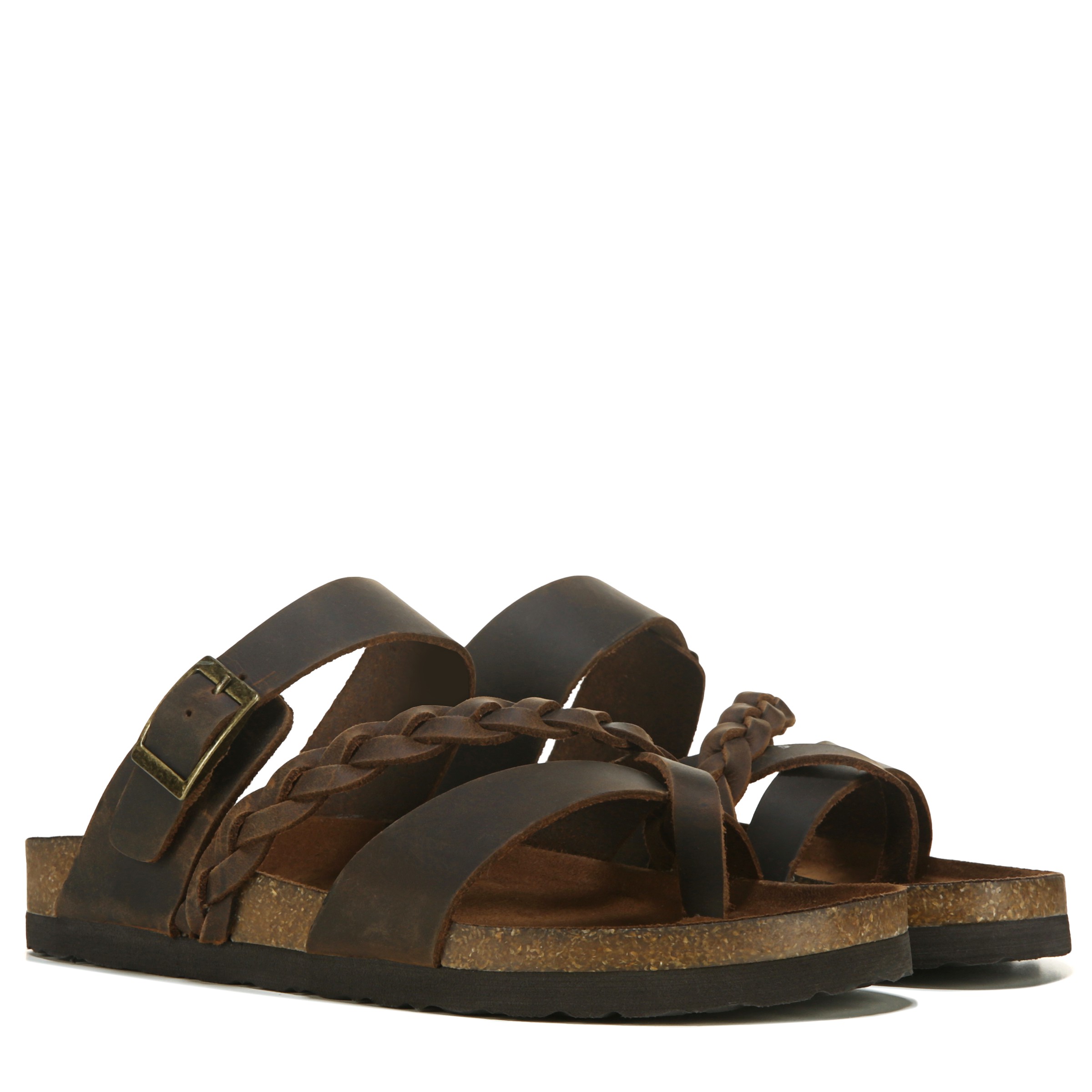 Women's Hazy Leather Footbed Sandal