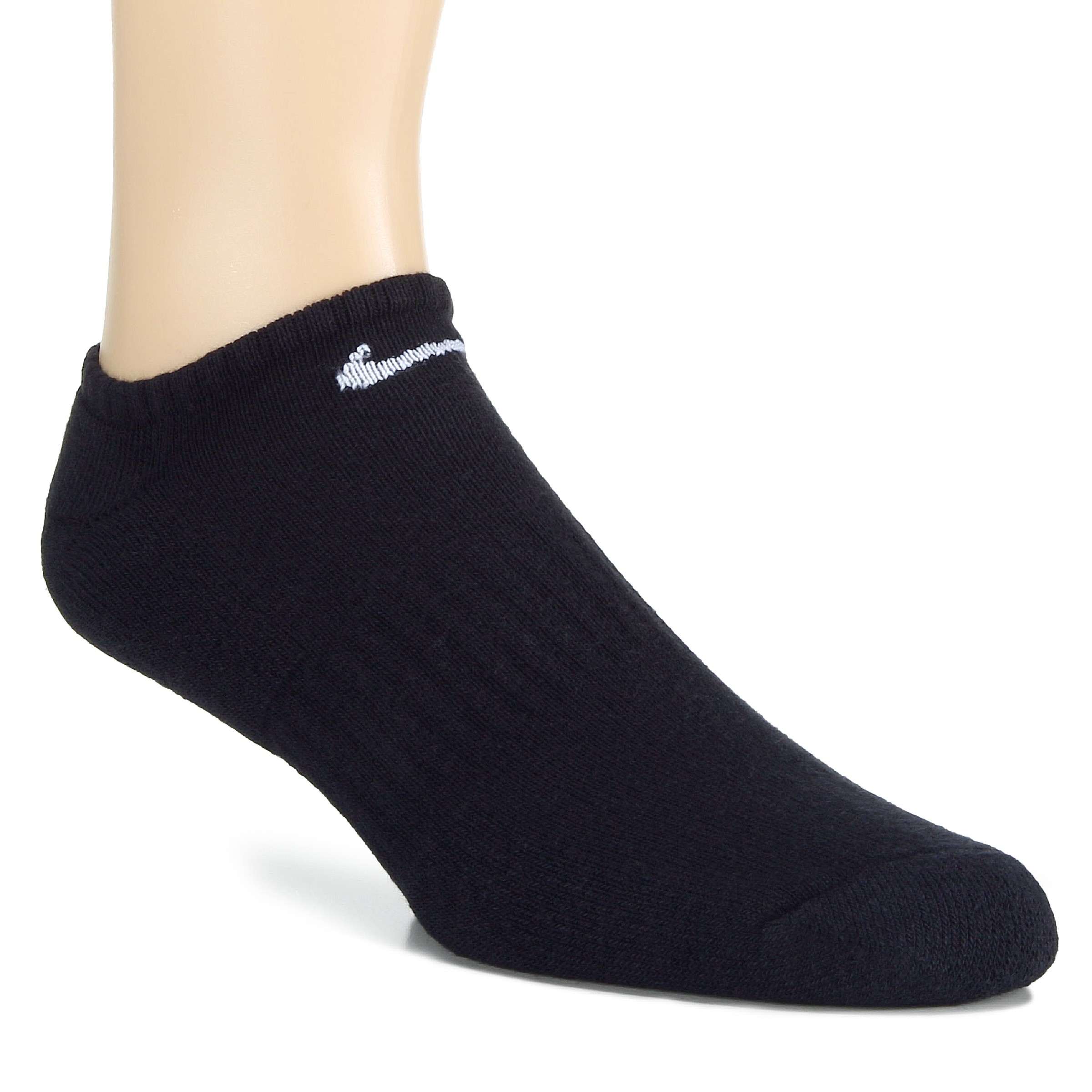 Men's 6 Pack Large Everyday Cushioned No Show Socks