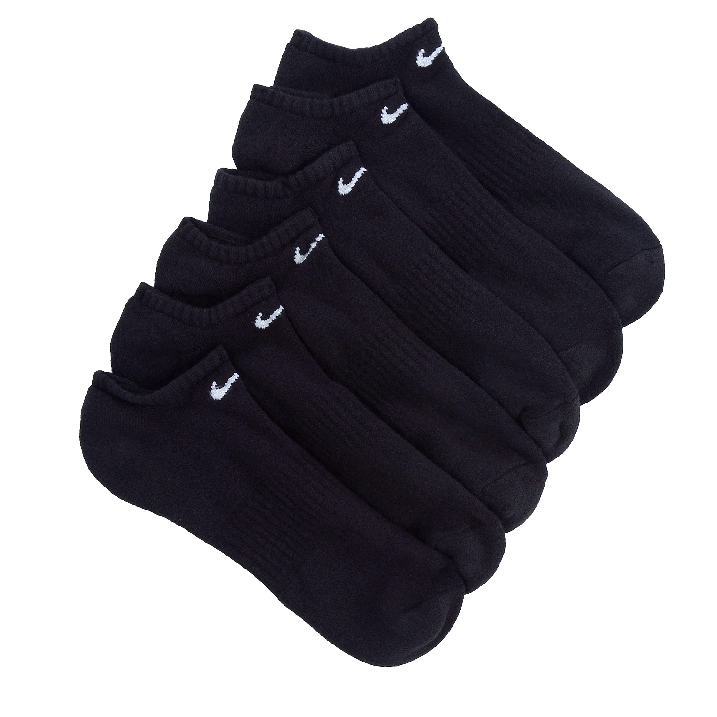 Men's 6 Pack Large Everyday Cushioned No Show Socks
