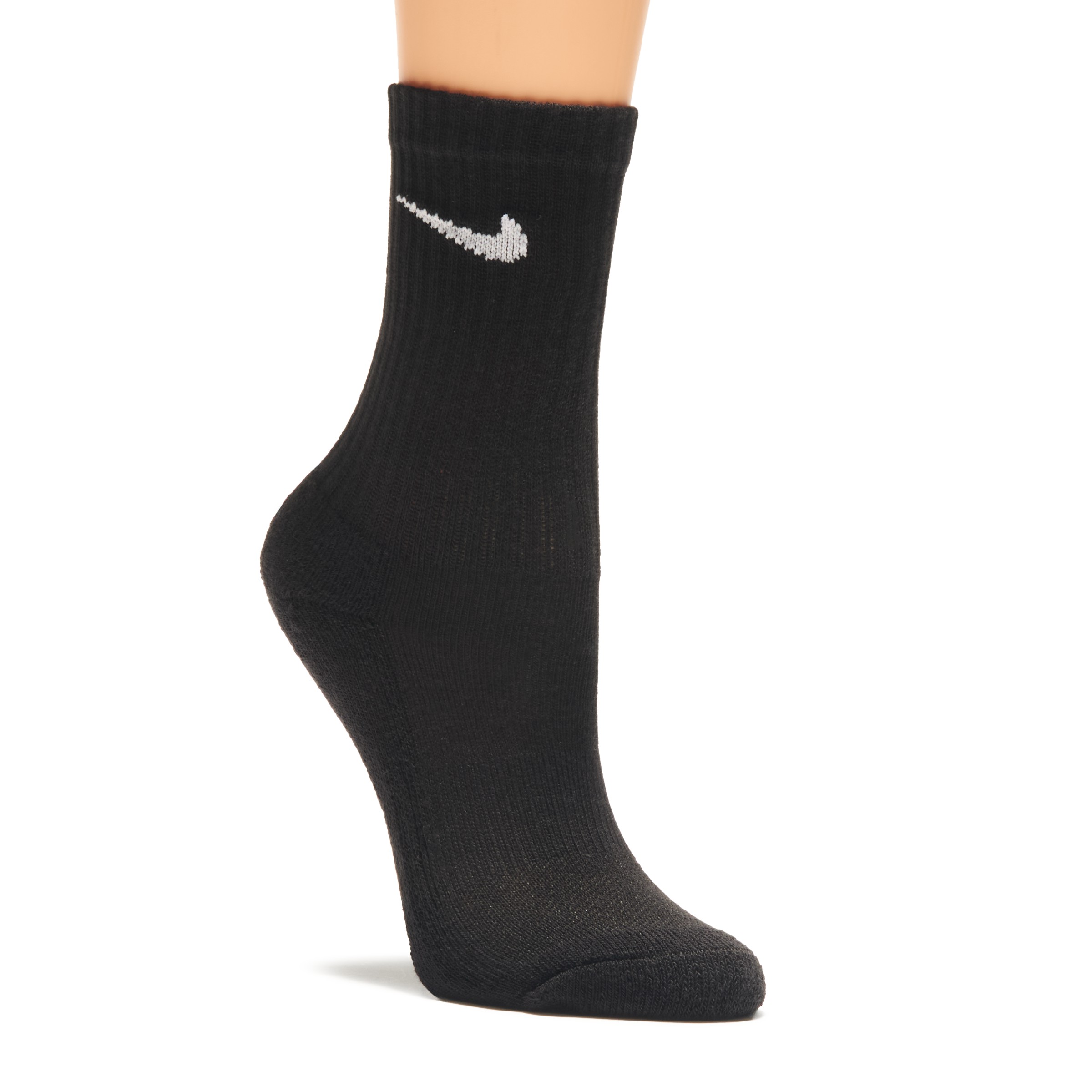 Kids' 6 Pack Youth X-Small Performance Crew Socks