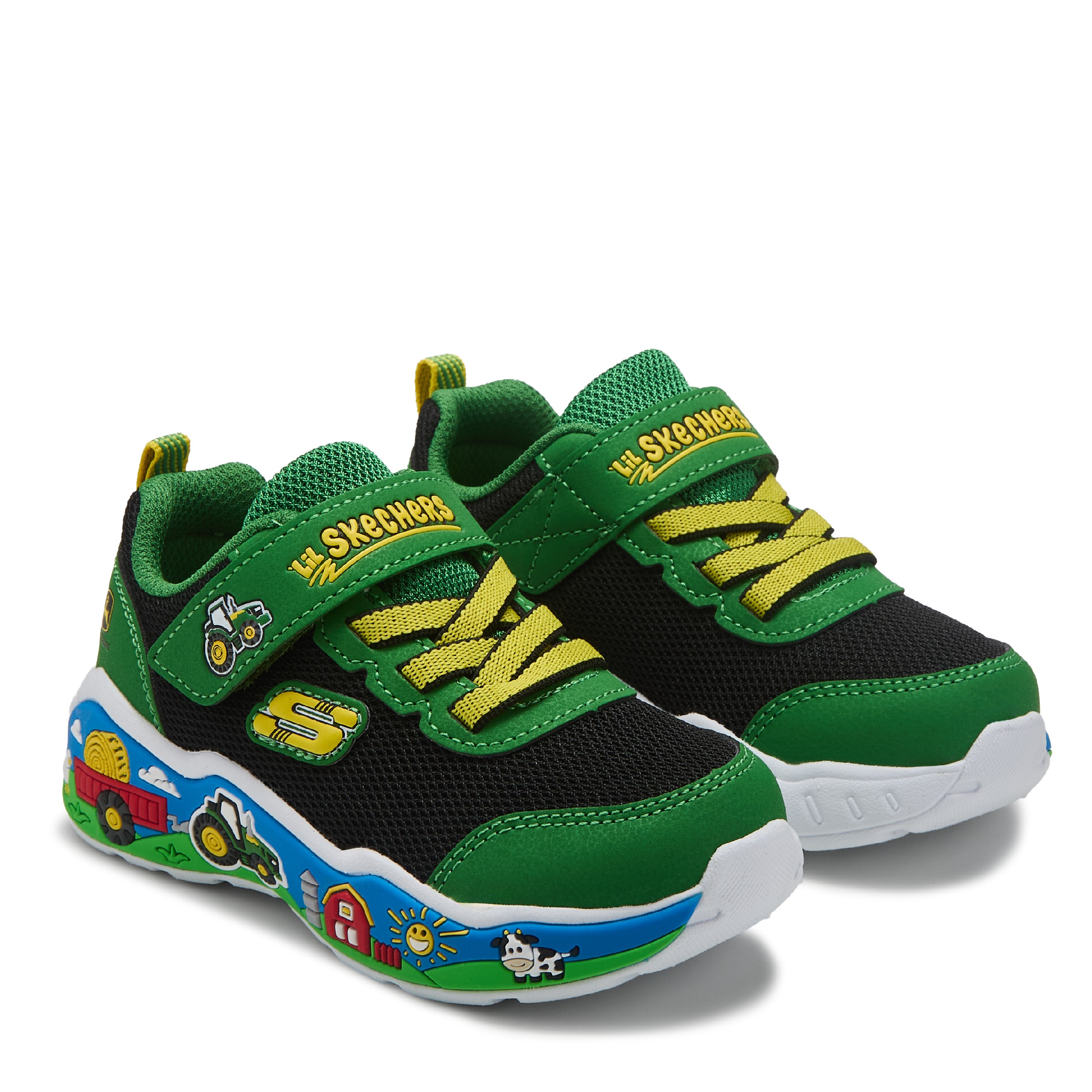 Kids' John Deere Play Scene Sneaker Toddler/Little Kid