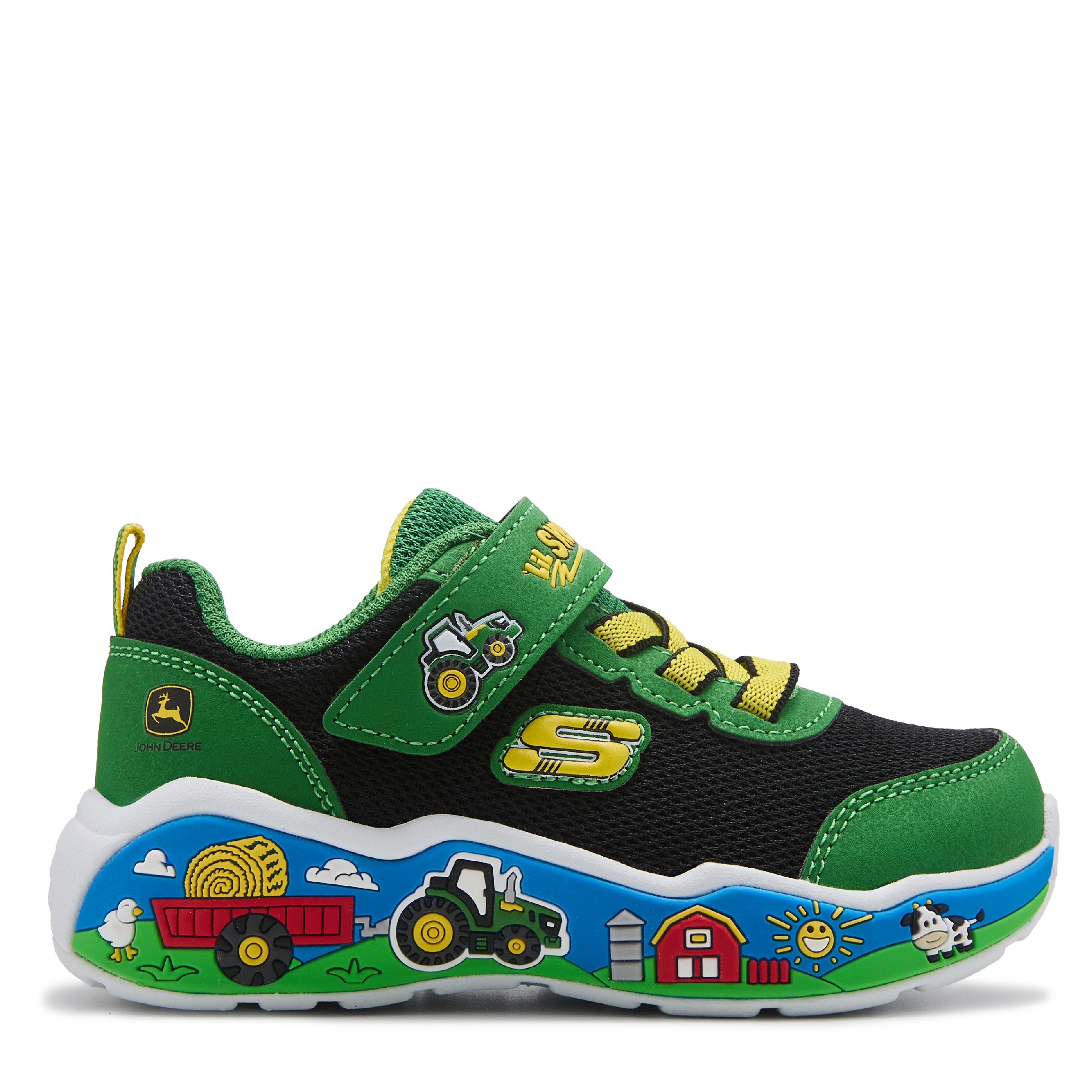 Kids' John Deere Play Scene Sneaker Toddler/Little Kid