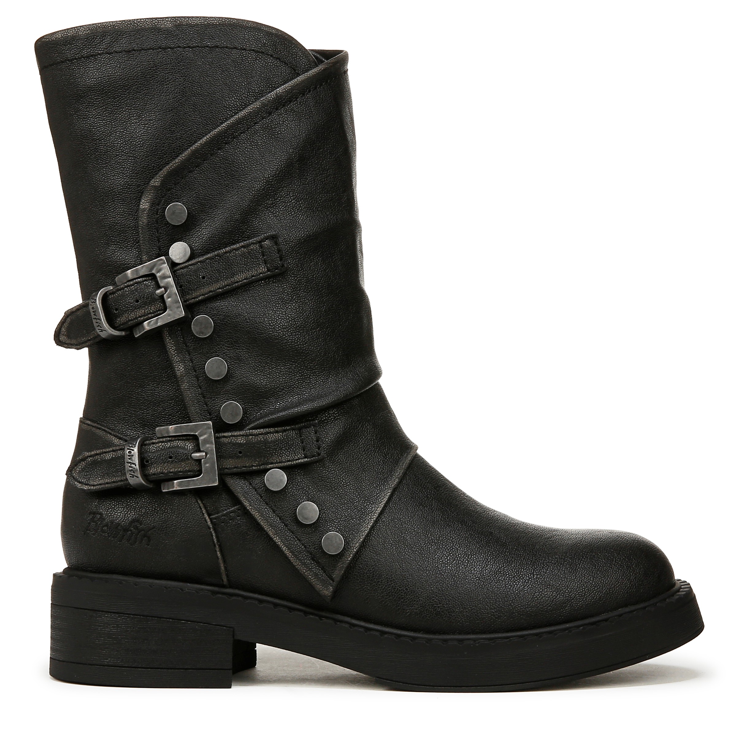 Women's Venice Cuff Midcalf Moto Boot