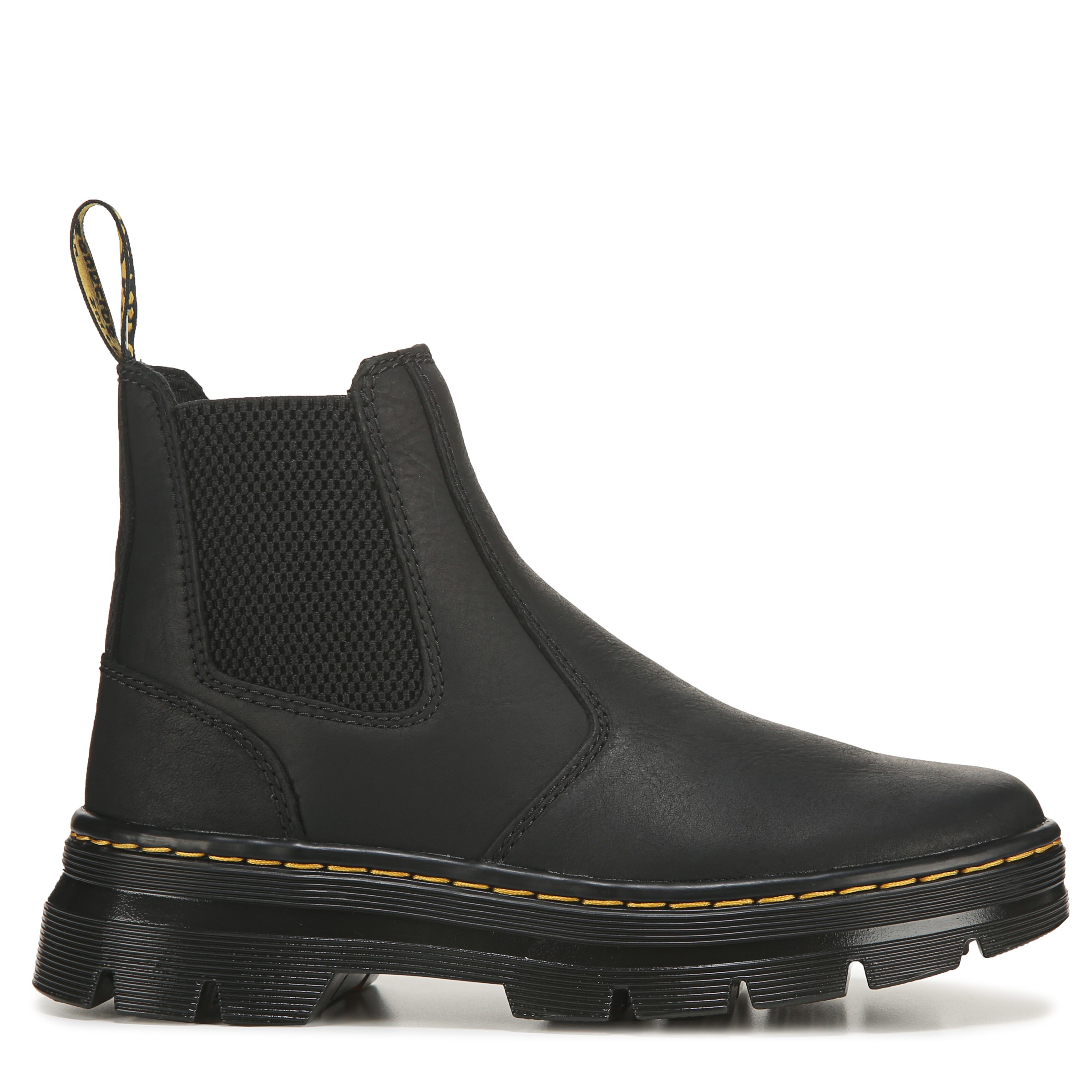 Dr martens icon black smooth leather dealer boots 2228 best sale