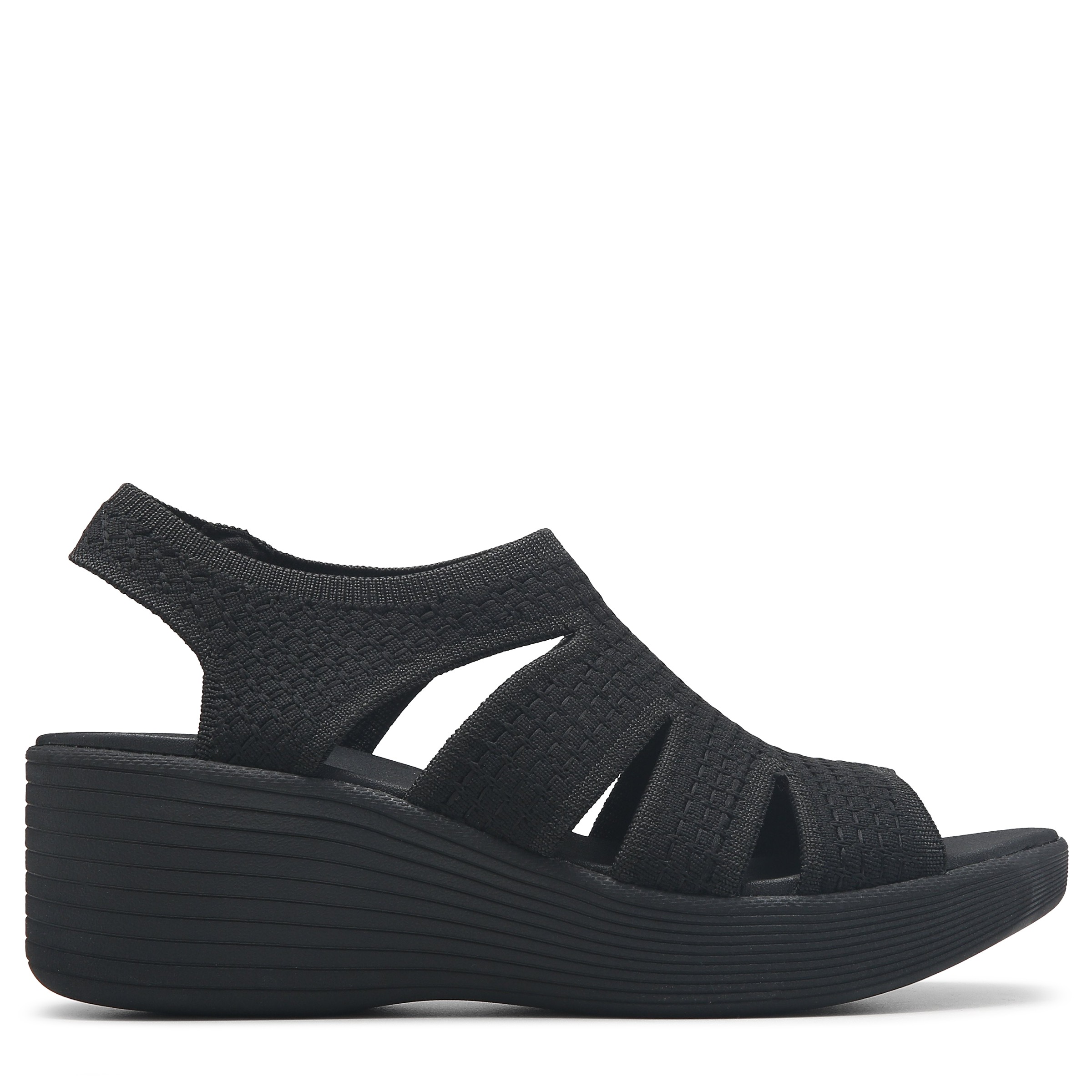 Women's Parallel Lite Knit Cut Out Slingback Wedge Sandal