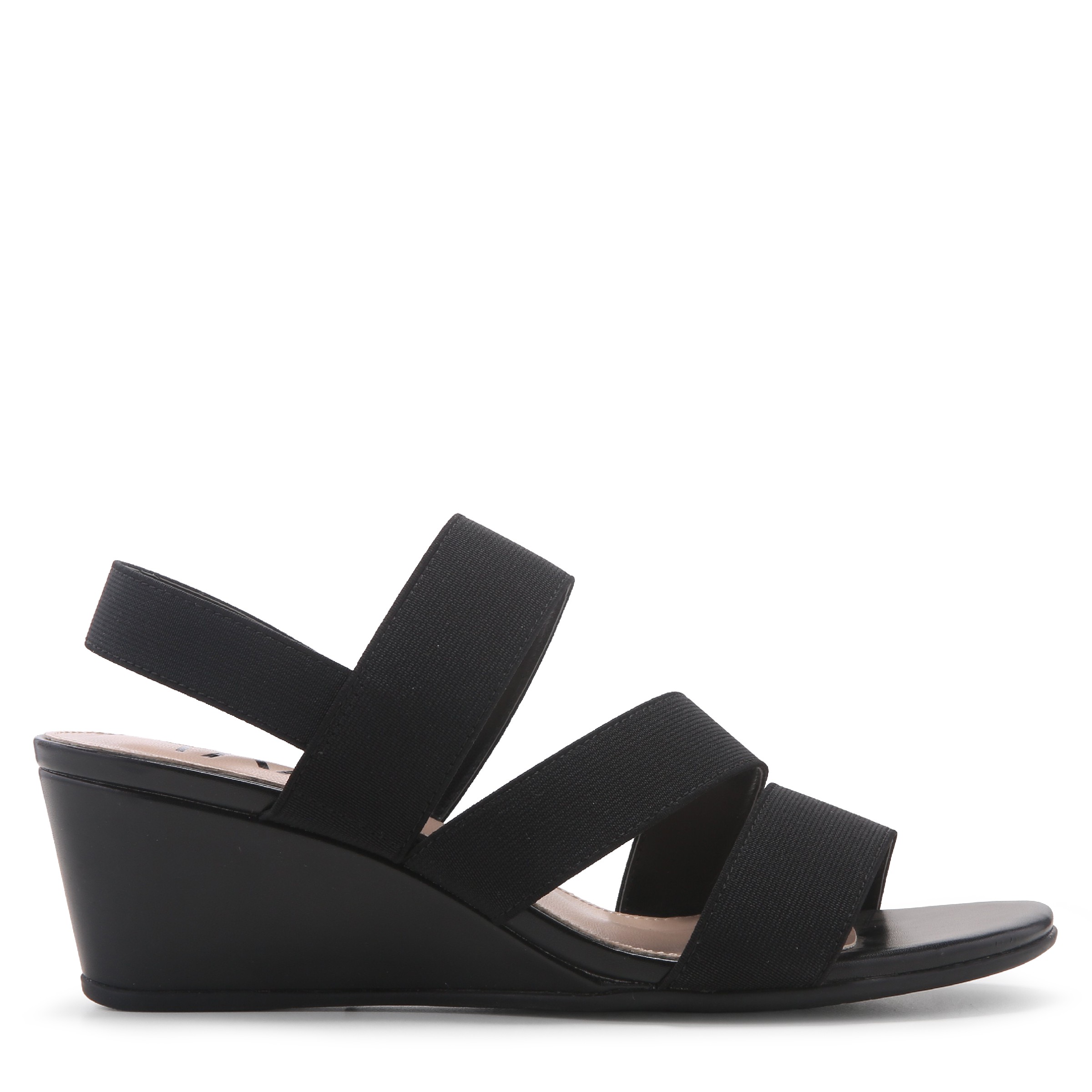 Women's Anna Elastic Strap Wedge Sandal