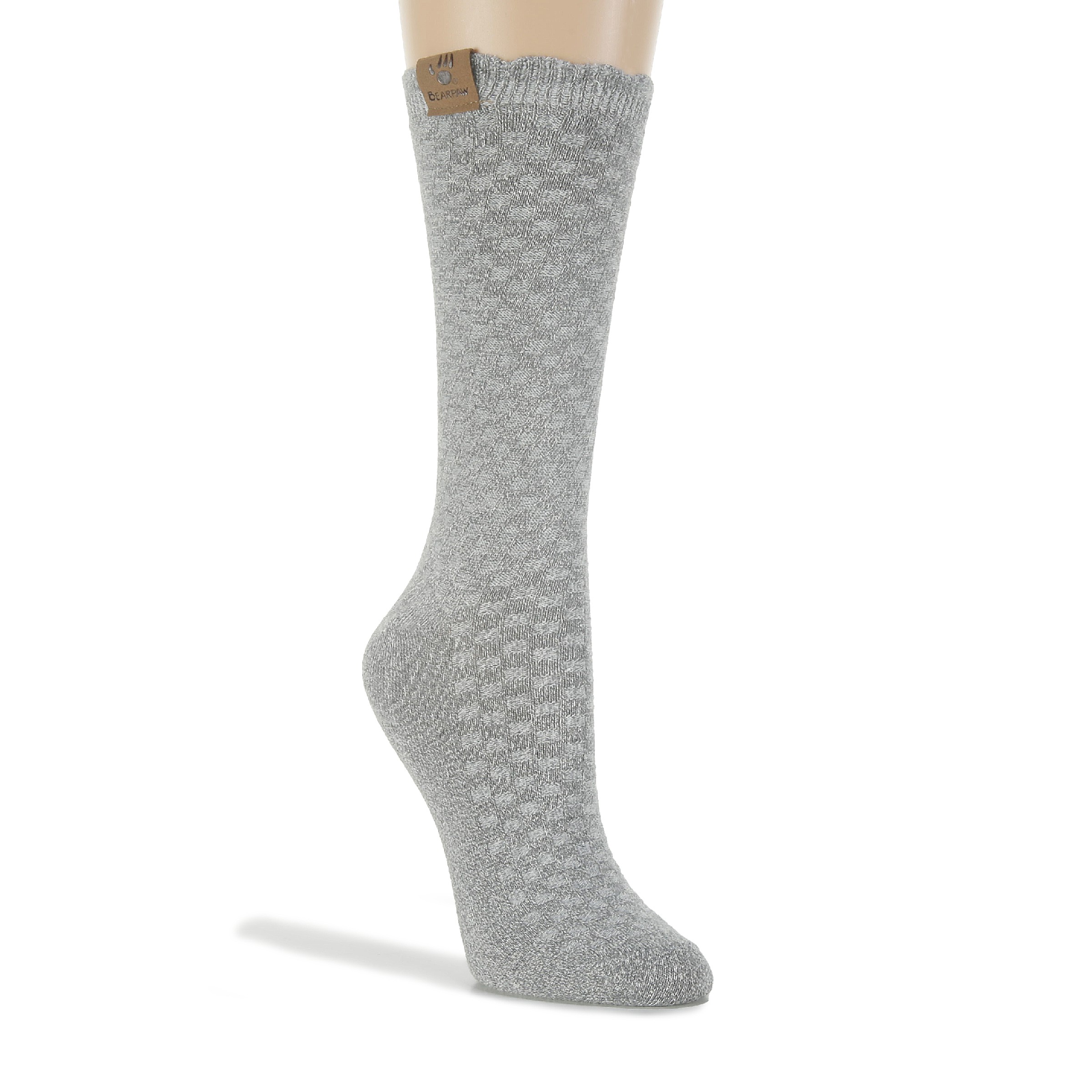 Women's 3 Pack Scalloped Crew Socks