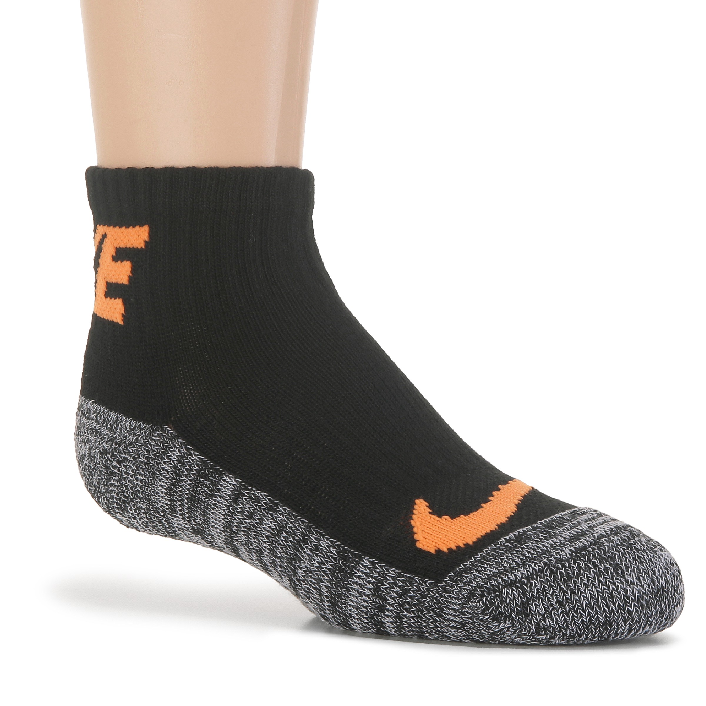 Kids' 6 Pack Youth X-Small Cushioned Ankle Socks